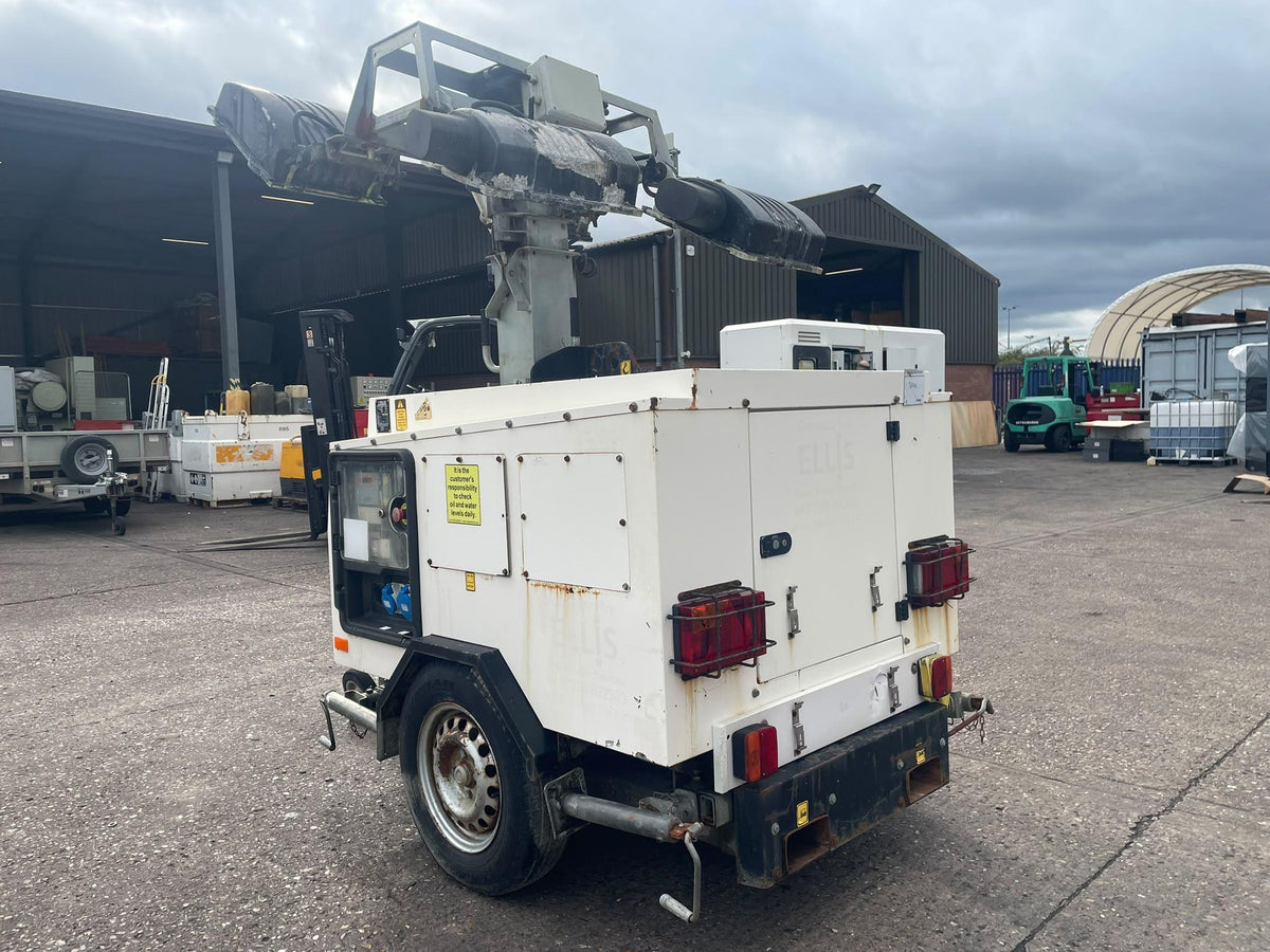 8kVA Bruno Site Light 908P Perkins PK 403D-11G Canopied Used Generator