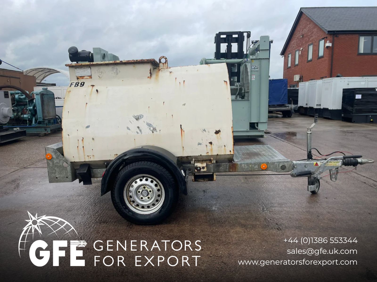 950 Litre Western Fuel Bowser