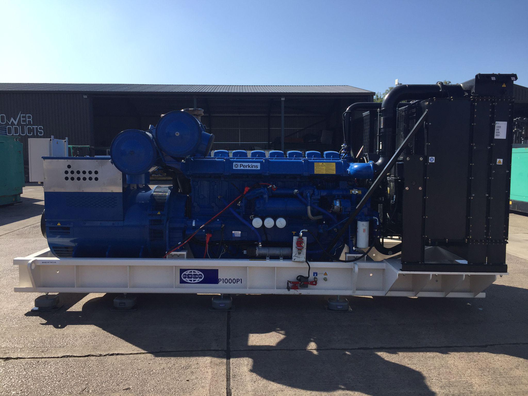 1000KVA FG Wilson Perkins used generator