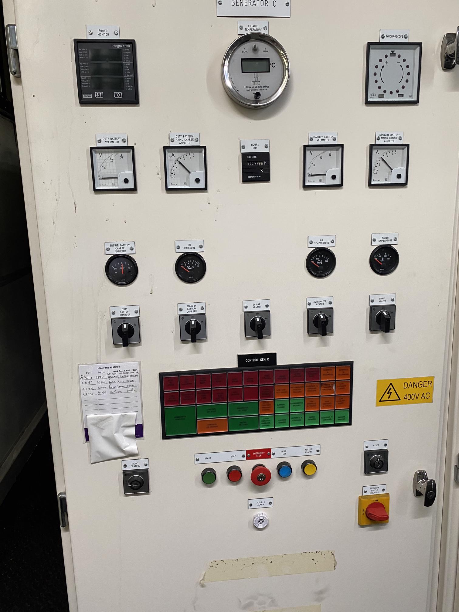 2000KVA Broadcrown Cummins used generator