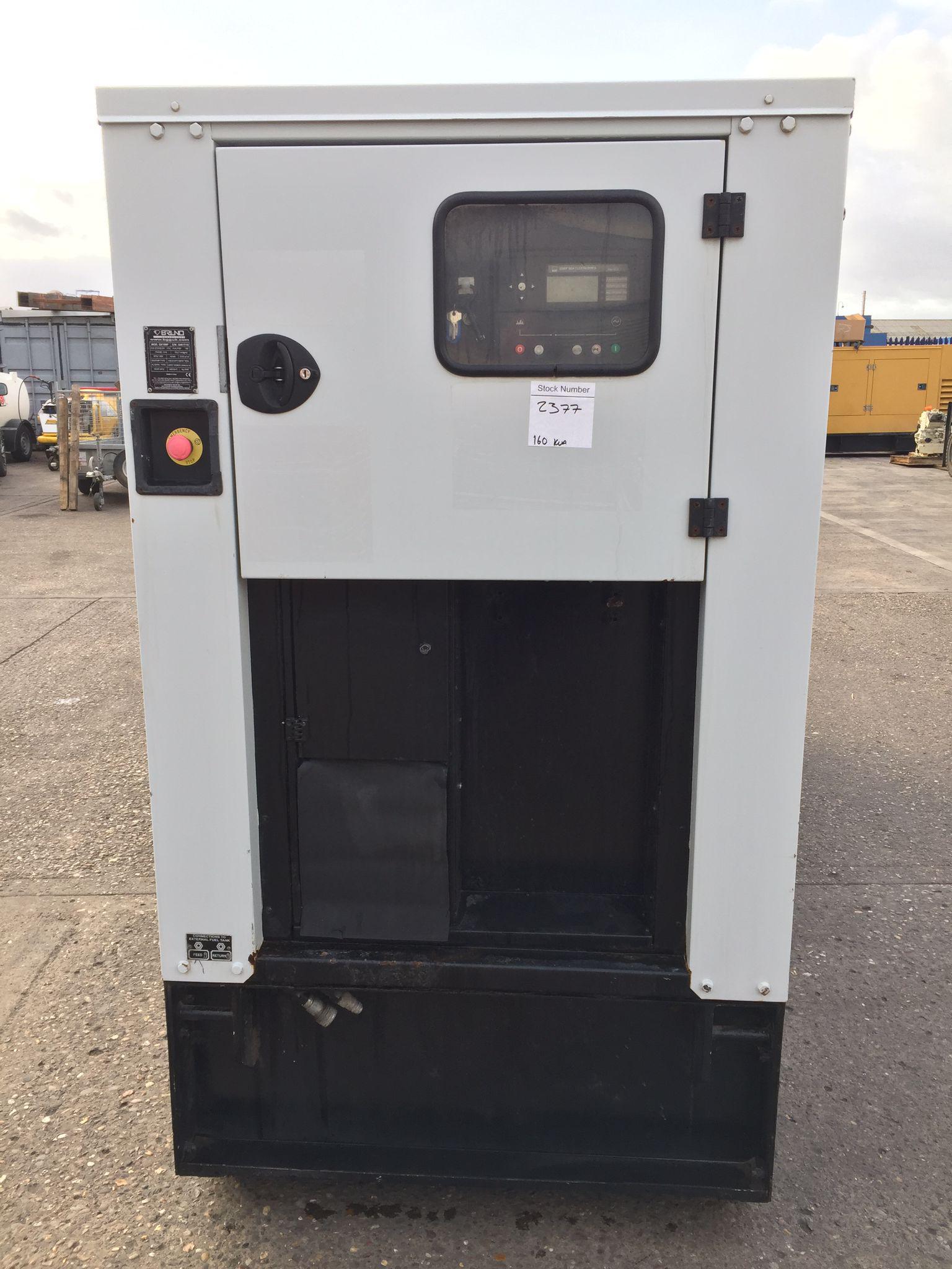 160KVA Bruno Iveco used generator