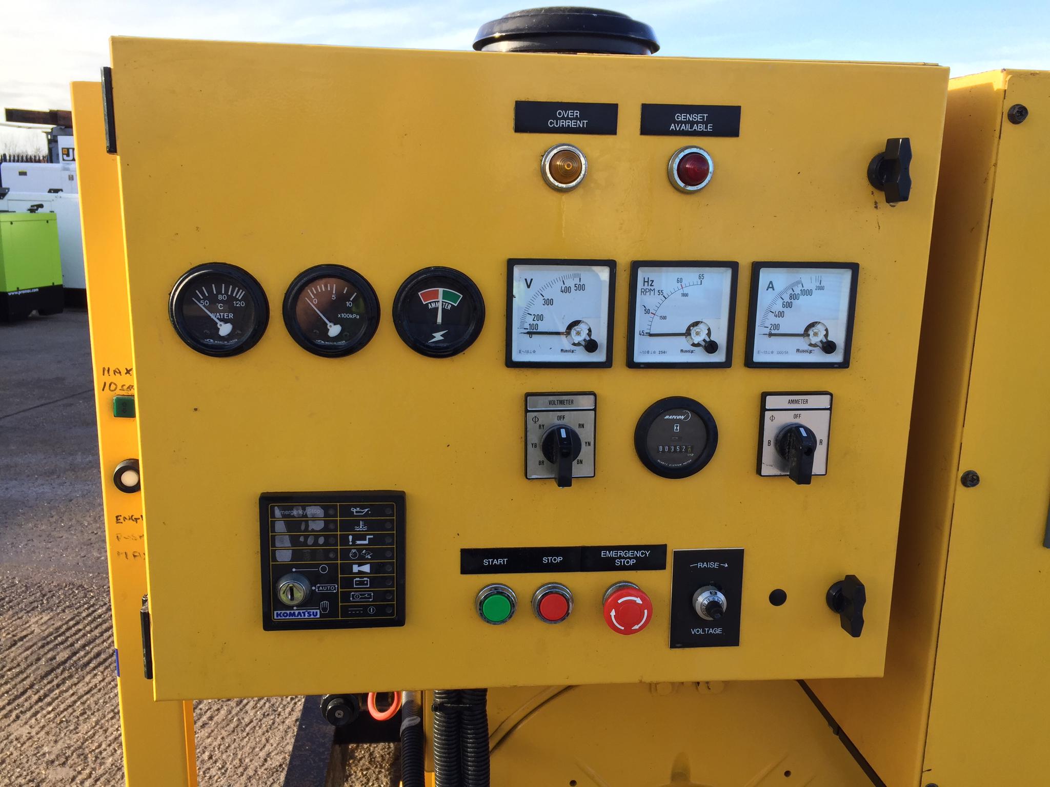 405KVA Komatsu used generator