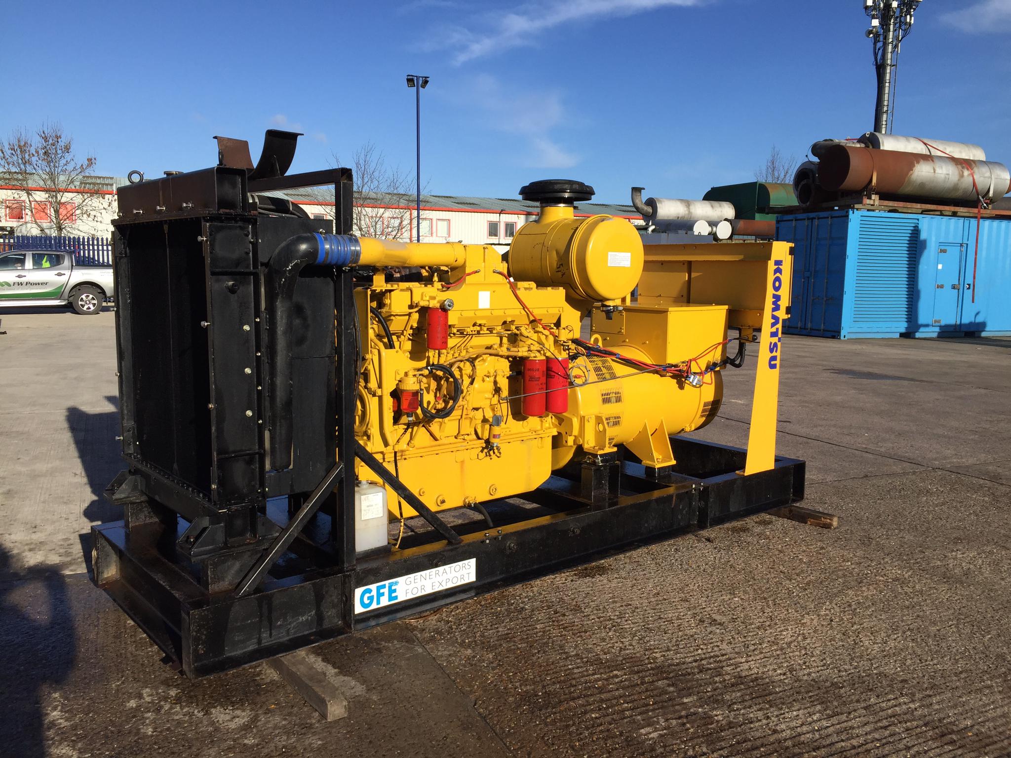405KVA Komatsu used generator