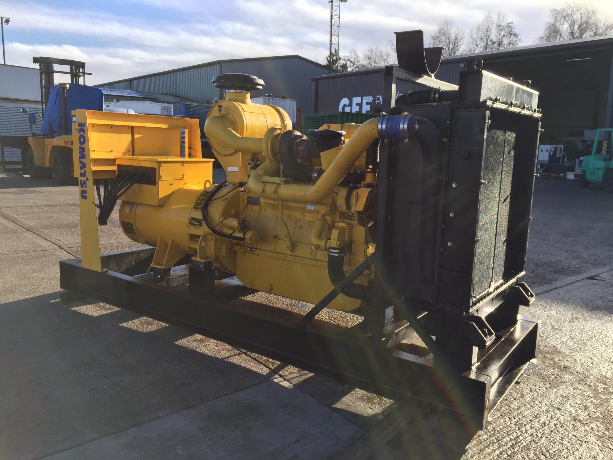 405KVA Komatsu used generator