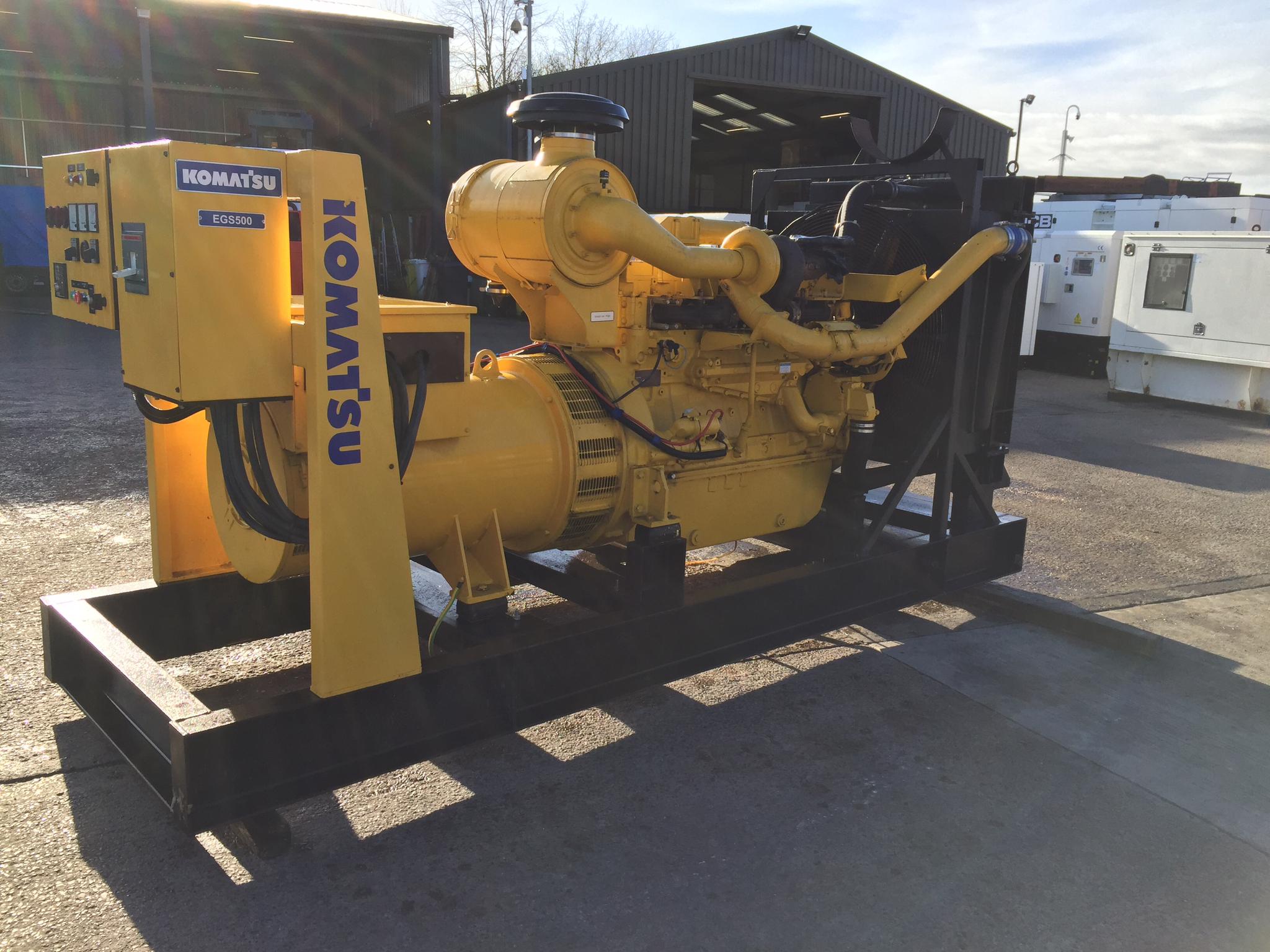 405KVA Komatsu used generator