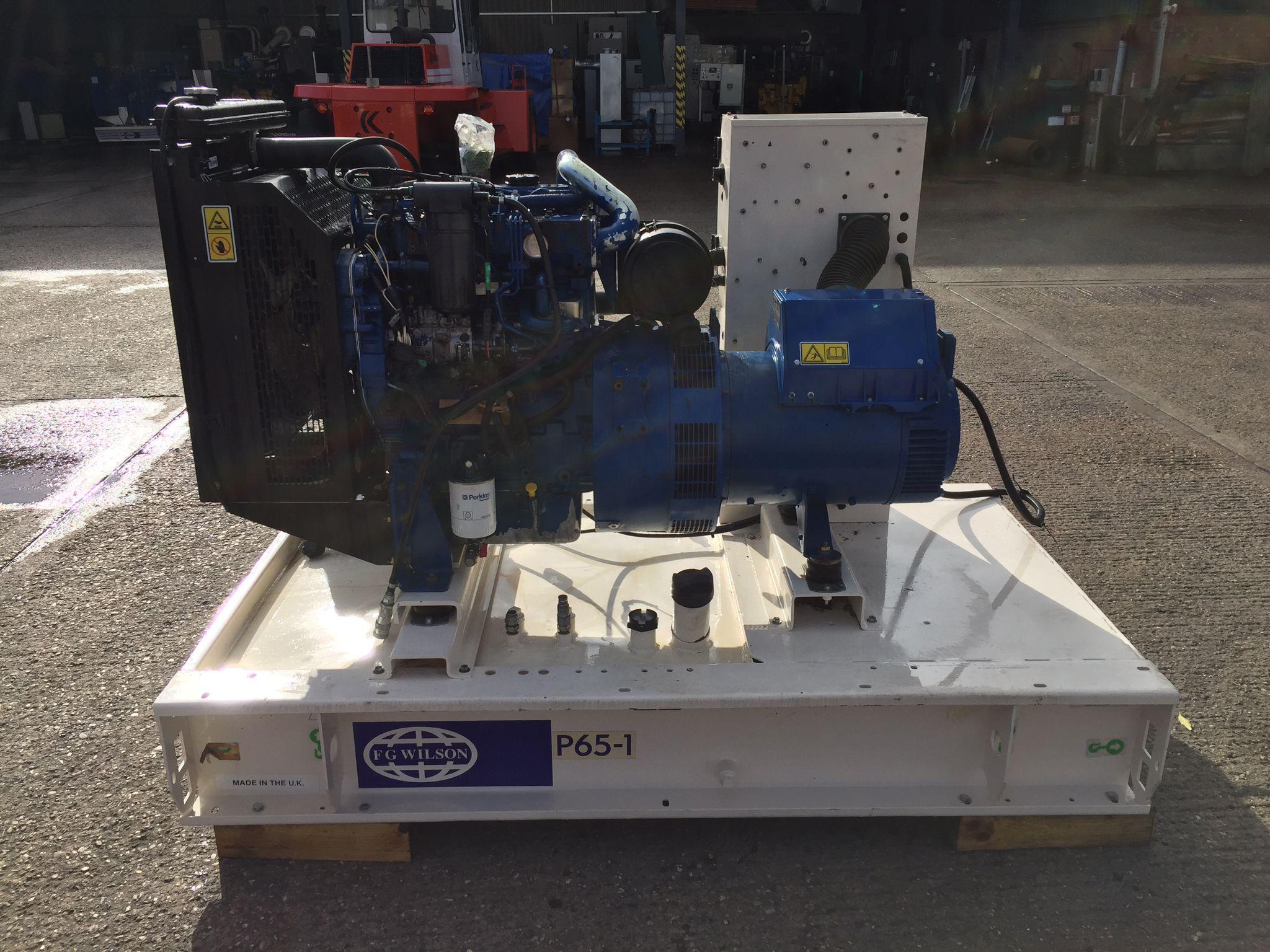 60KVA FG Wilson Perkins used generator