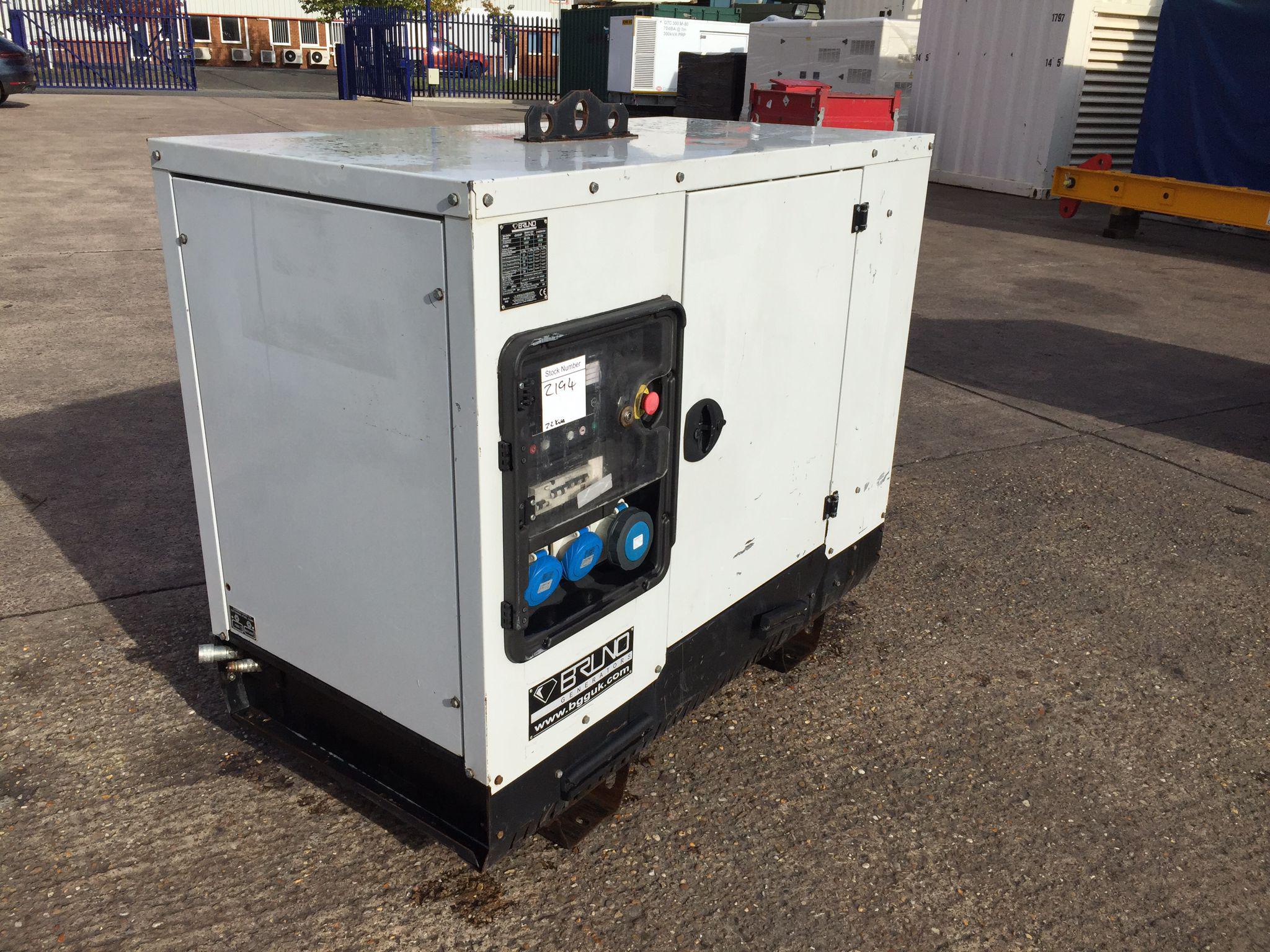 20KVA Bruno Perkins used generator