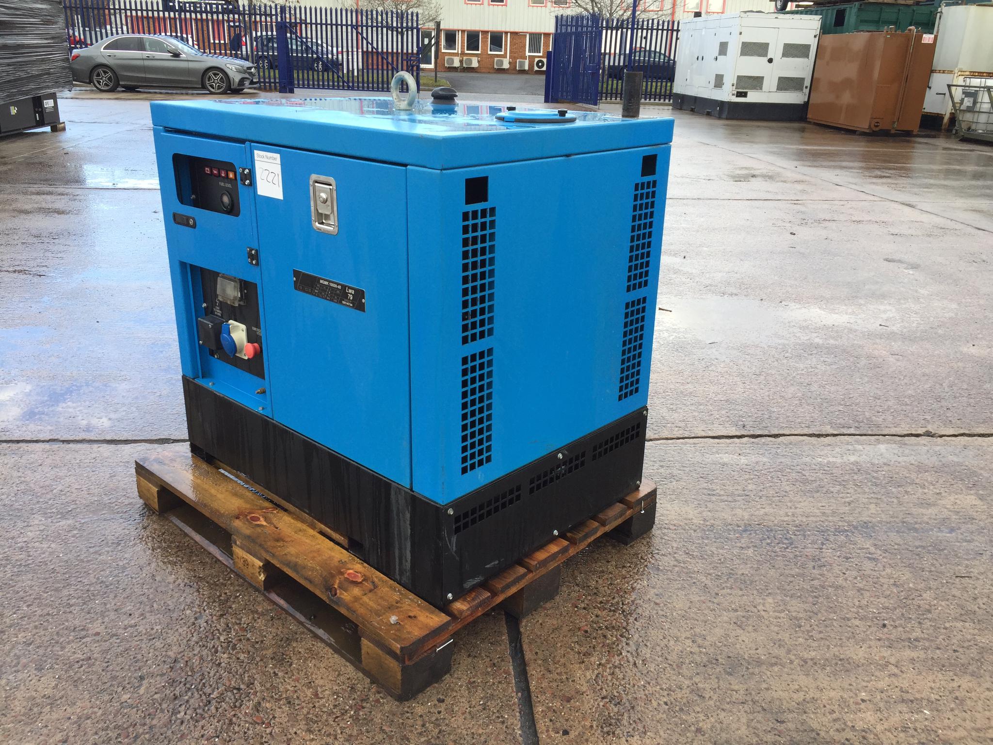 10KVA MHM Kubota used generator