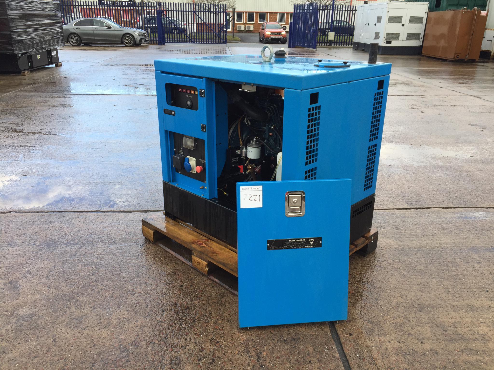 10KVA MHM Kubota used generator