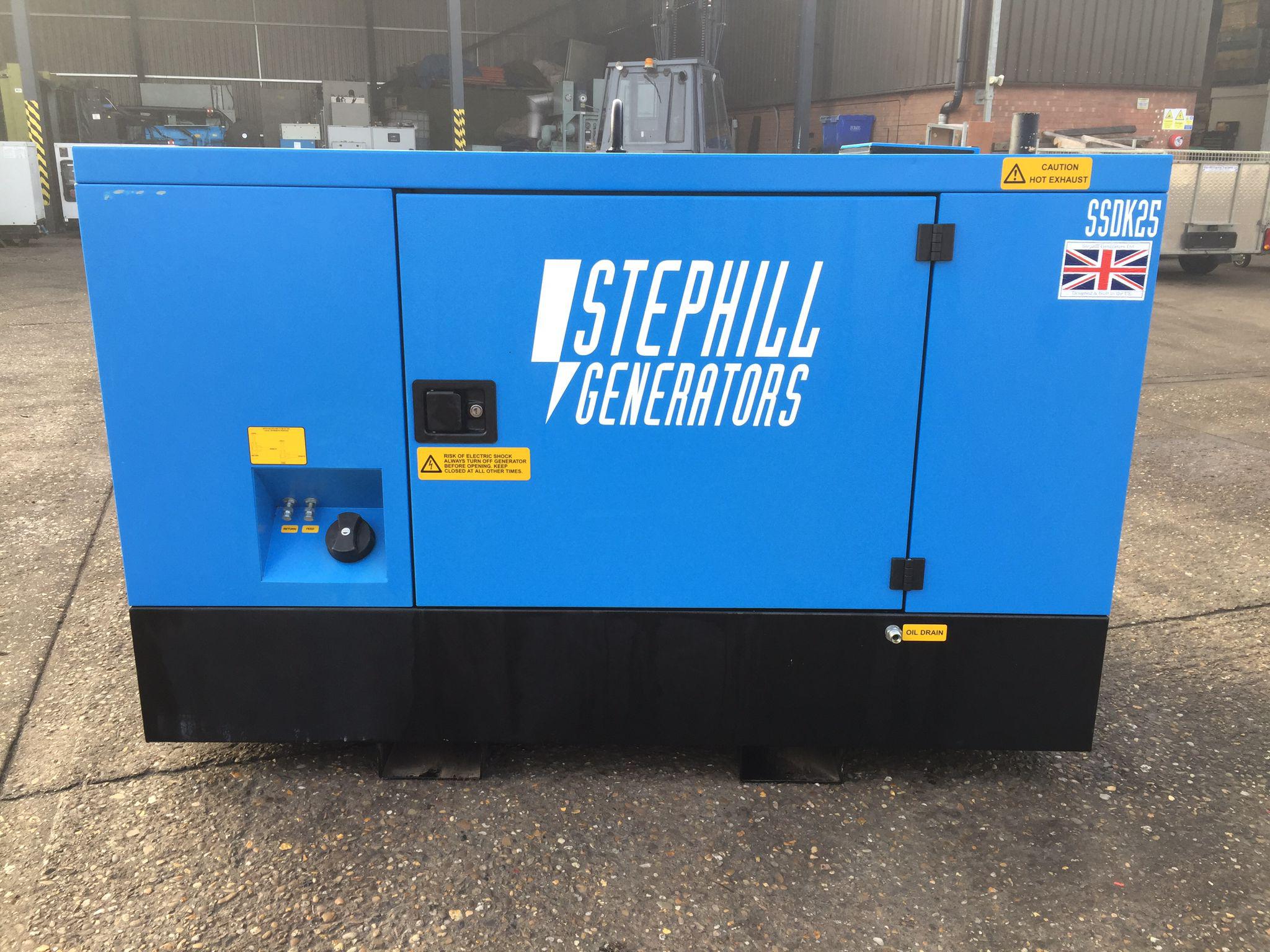 25KVA Stephill Kubota used generator