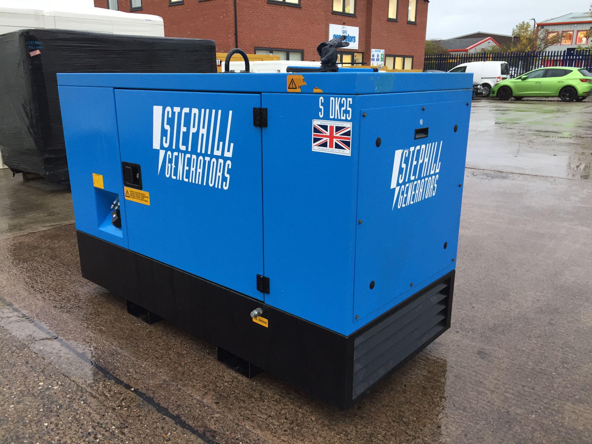 25KVA Stephill Kubota used generator