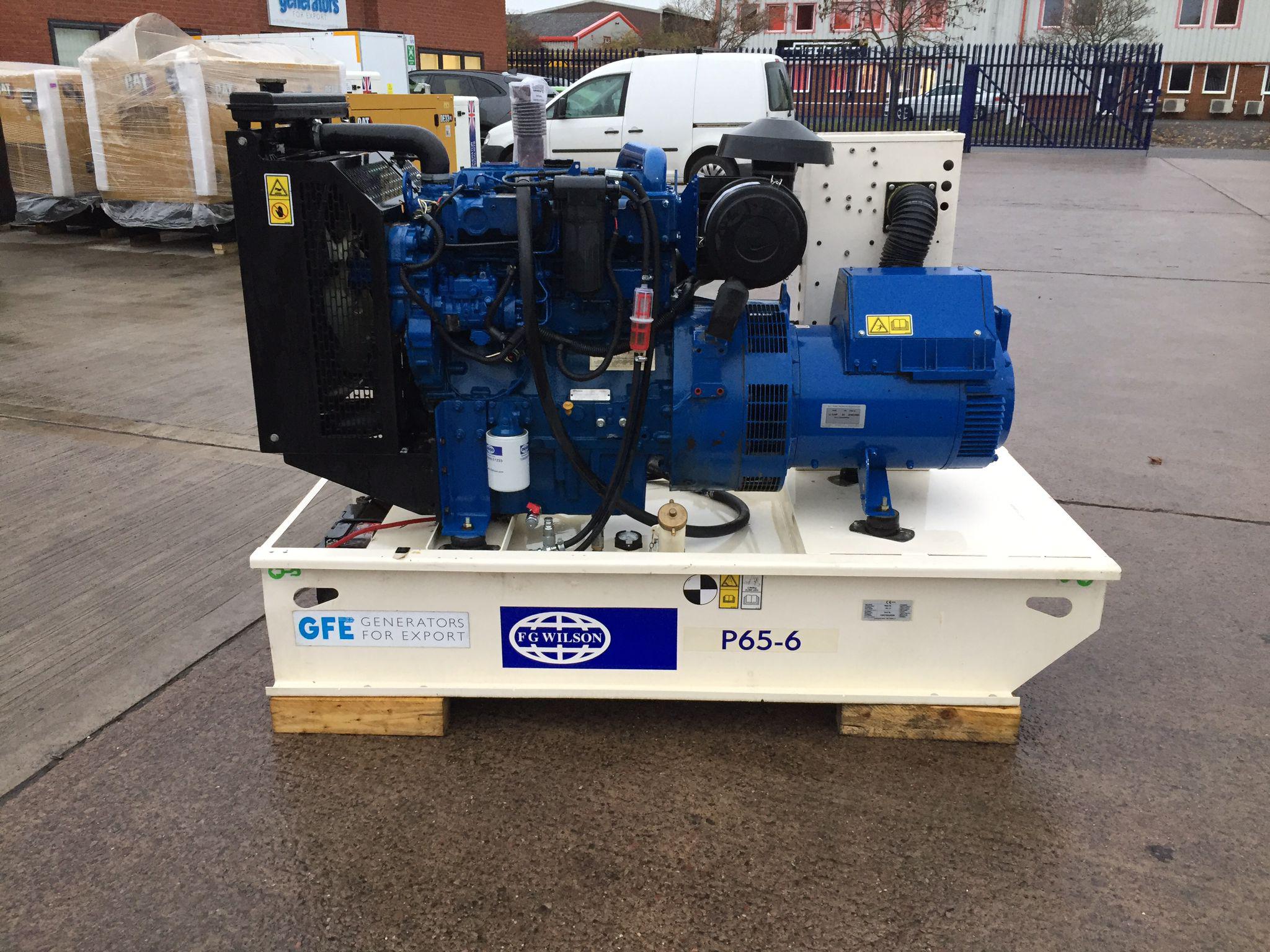 60KVA FG Wilson Perkins used generator