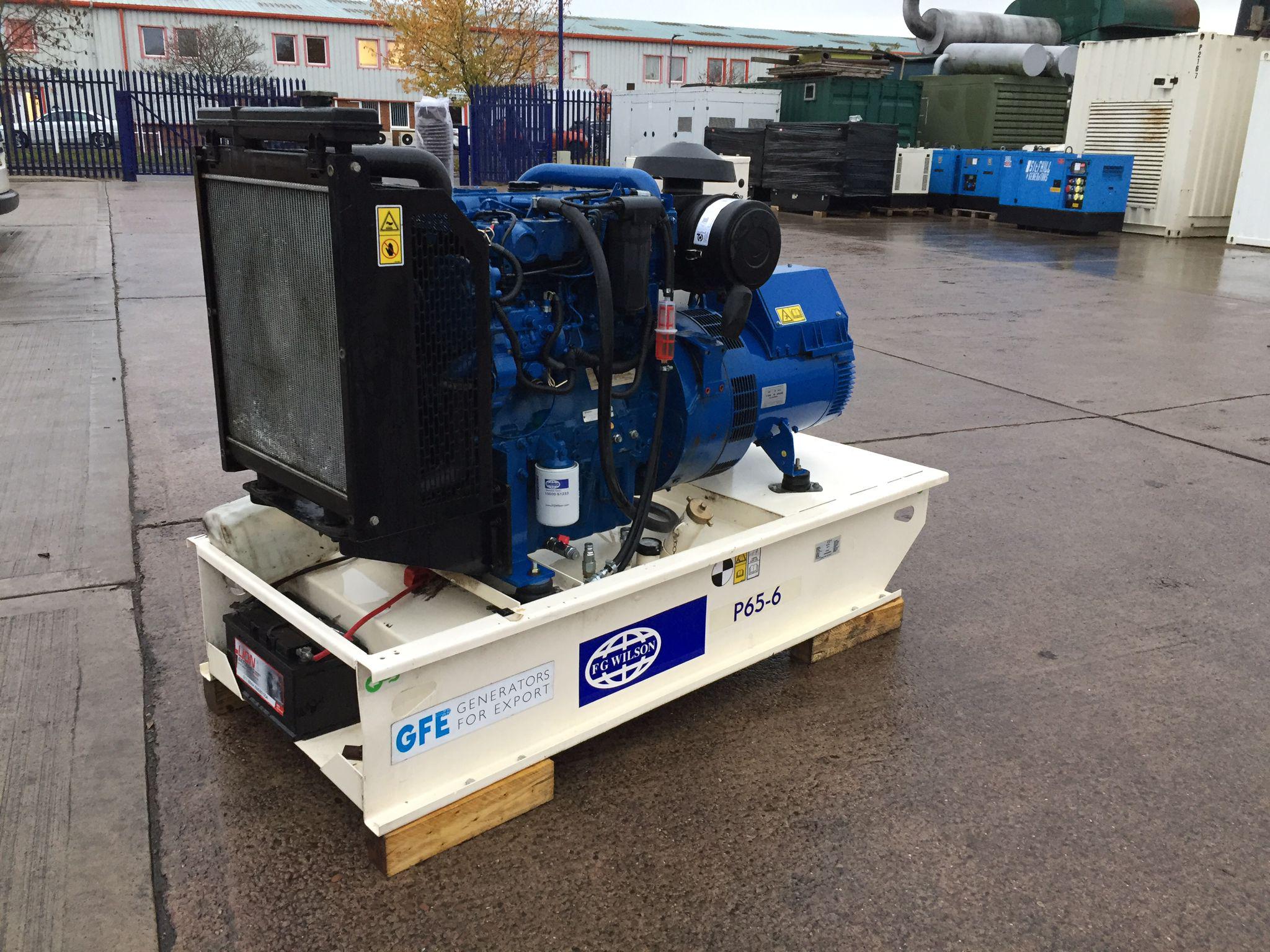 60KVA FG Wilson Perkins used generator