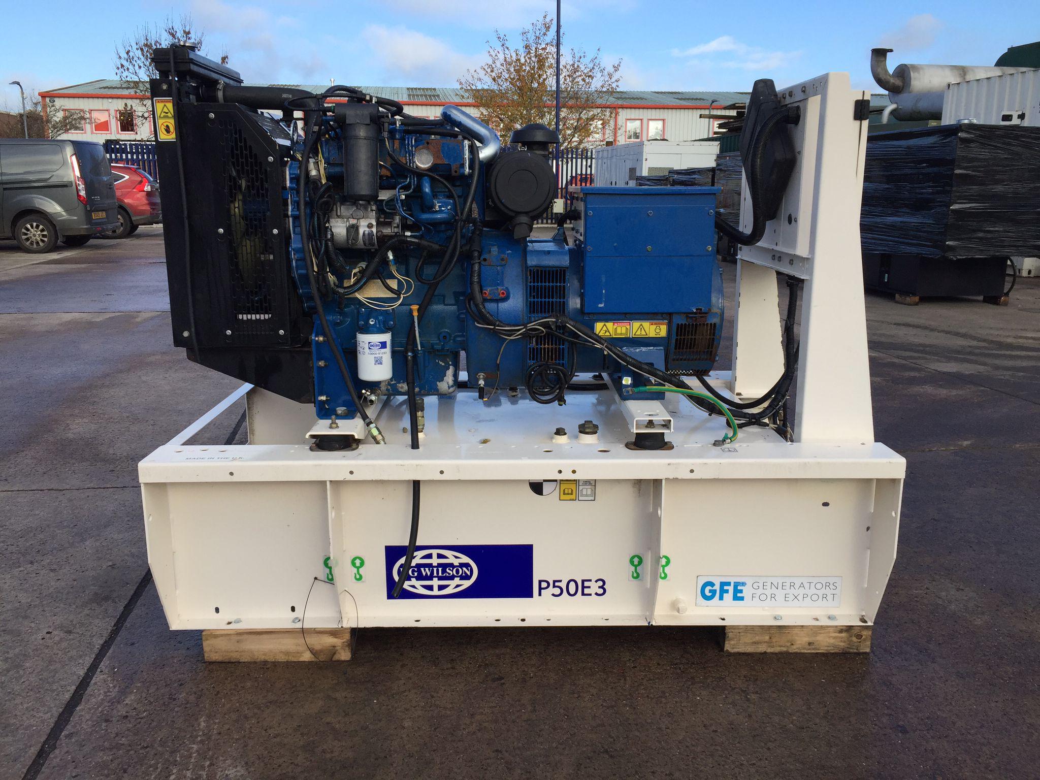 50KVA FG Wilson Perkins used generator