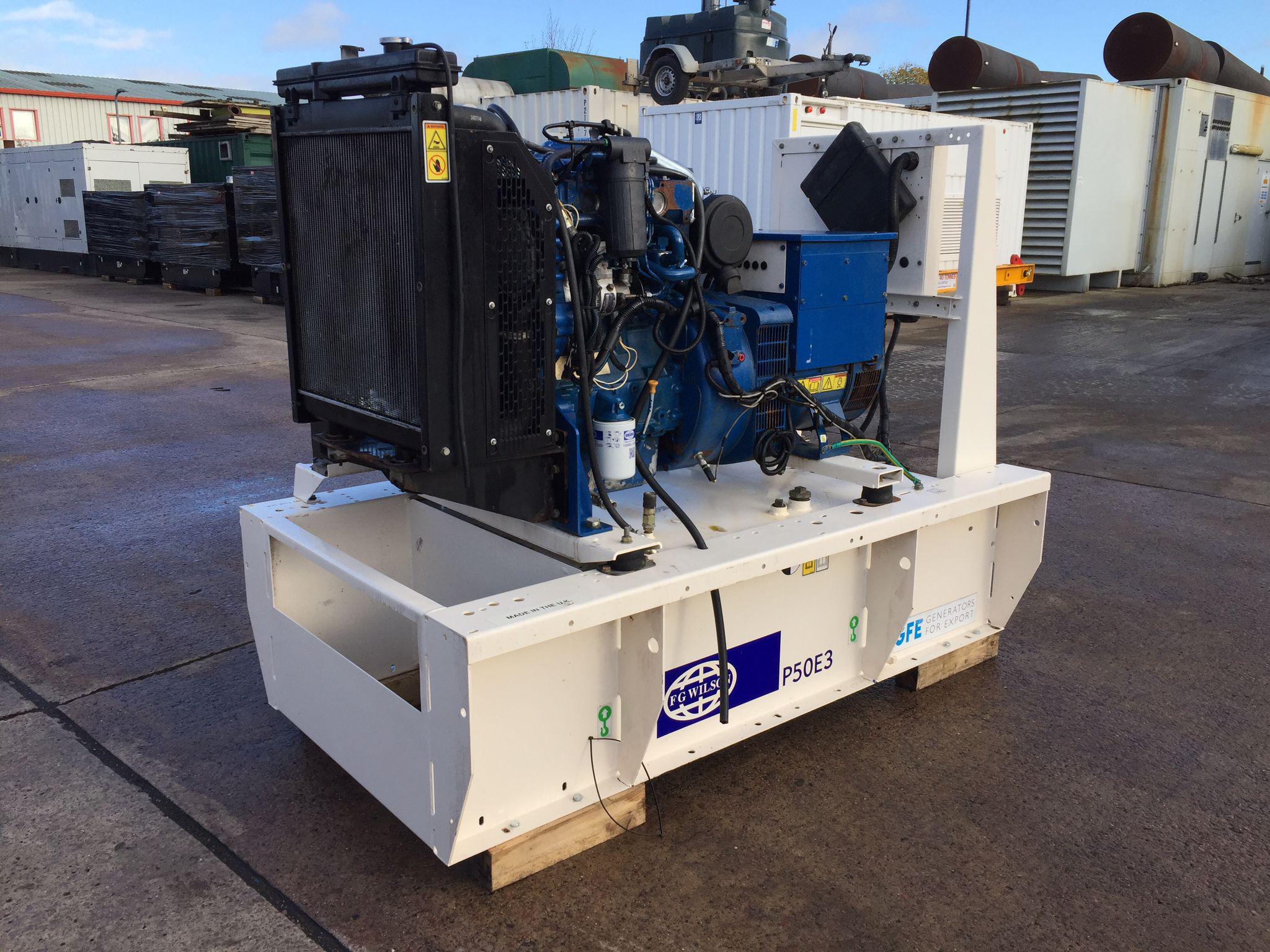 50KVA FG Wilson Perkins used generator