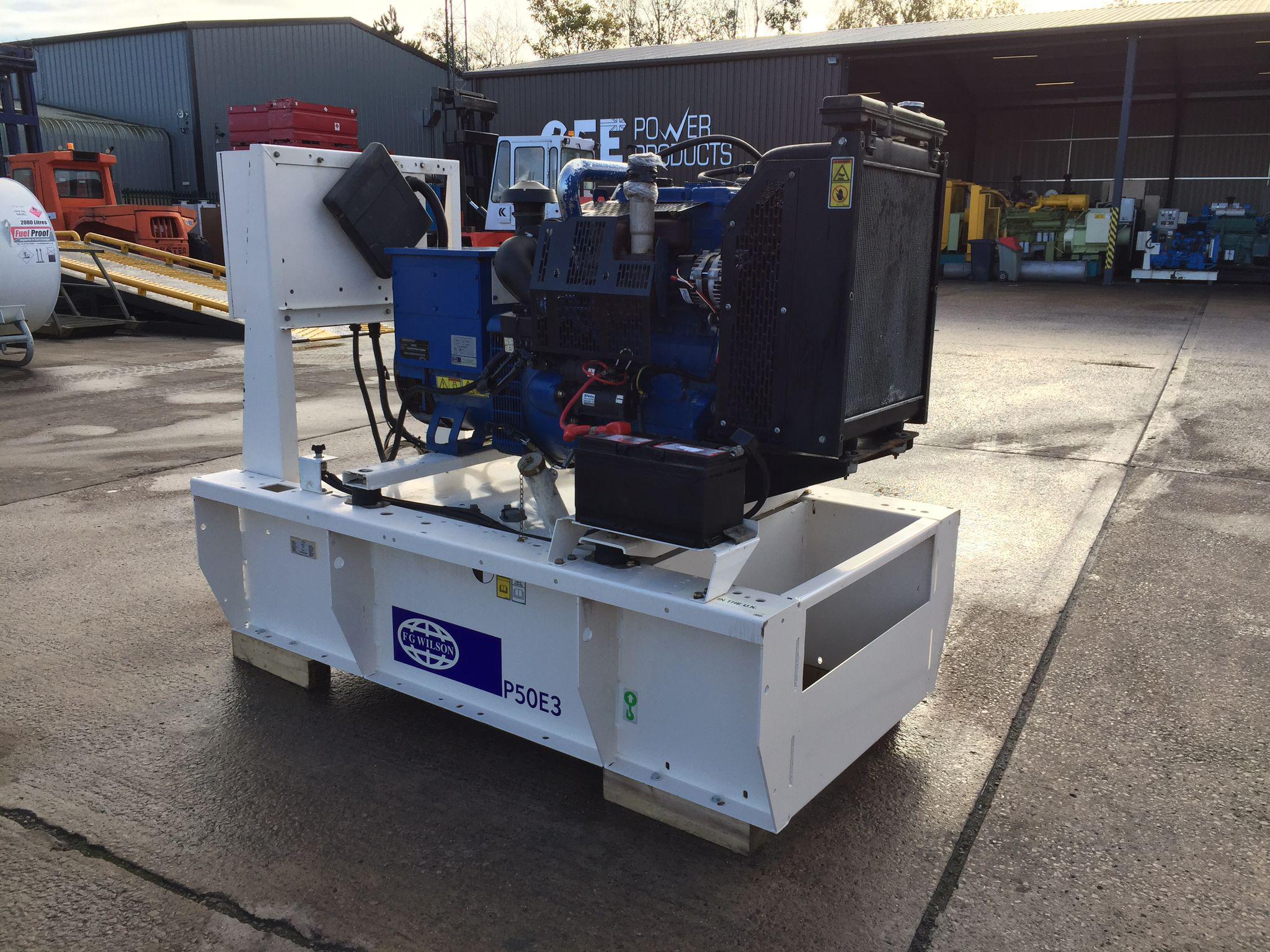 50KVA FG Wilson Perkins used generator