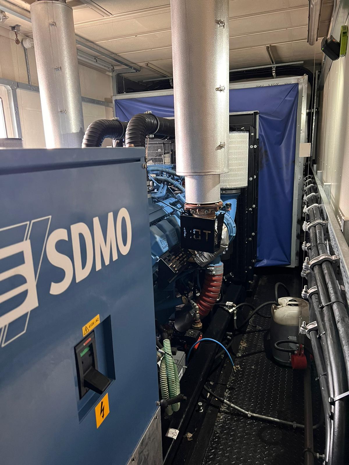 715kVA SDMO MTU used generator