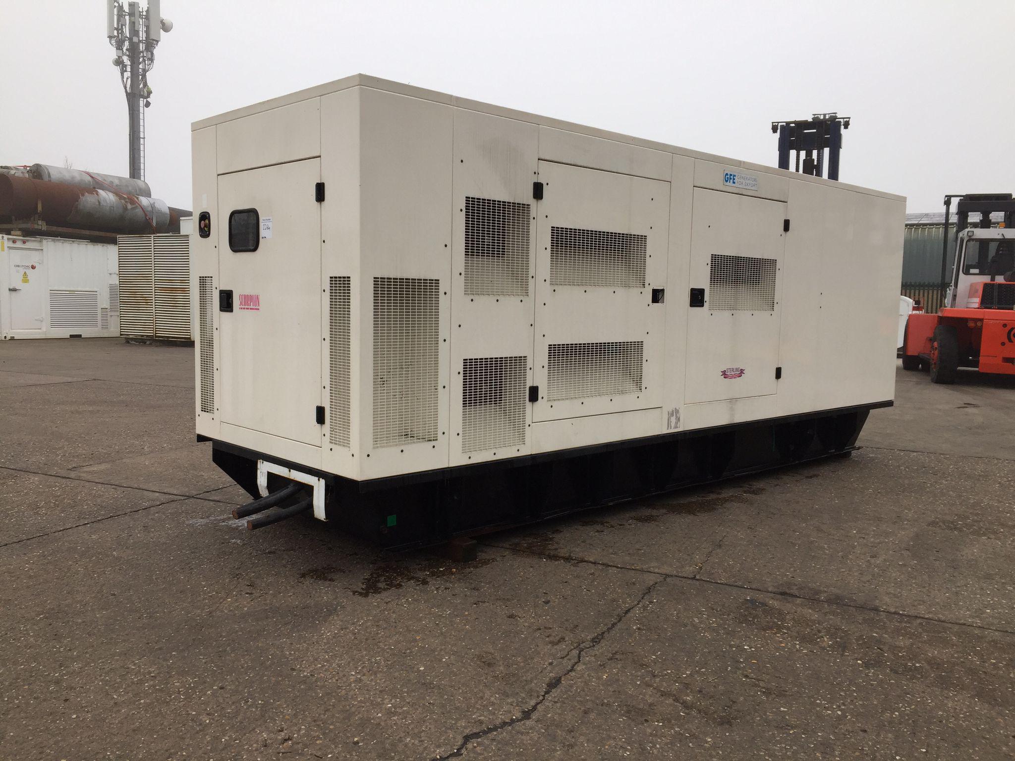 600KVA Shenton Power Scania used generator