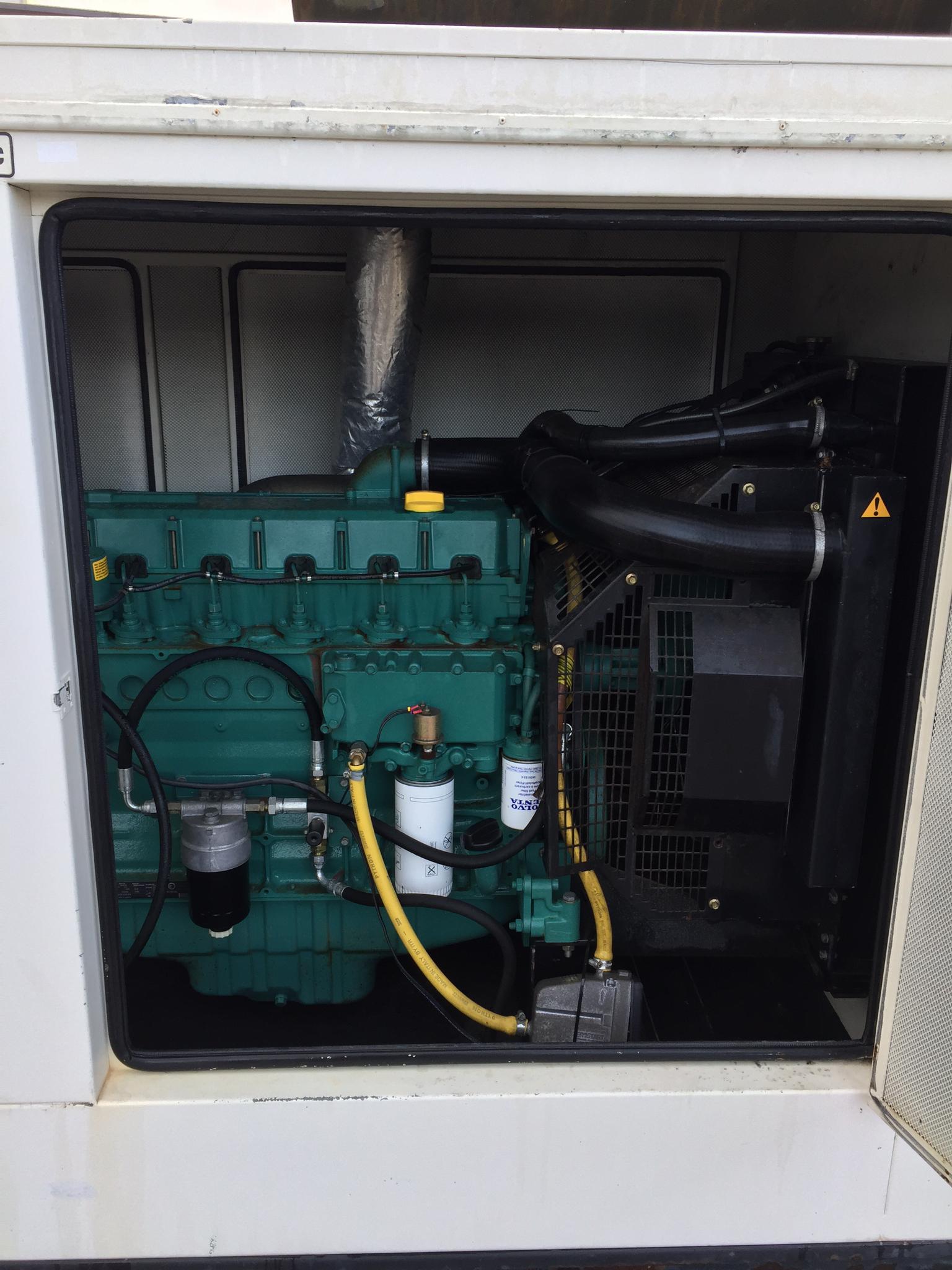 150KVA Marlec Volvo used generator