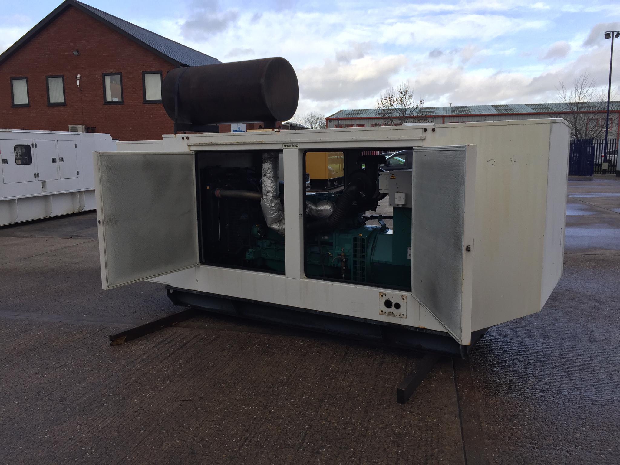 150KVA Marlec Volvo used generator