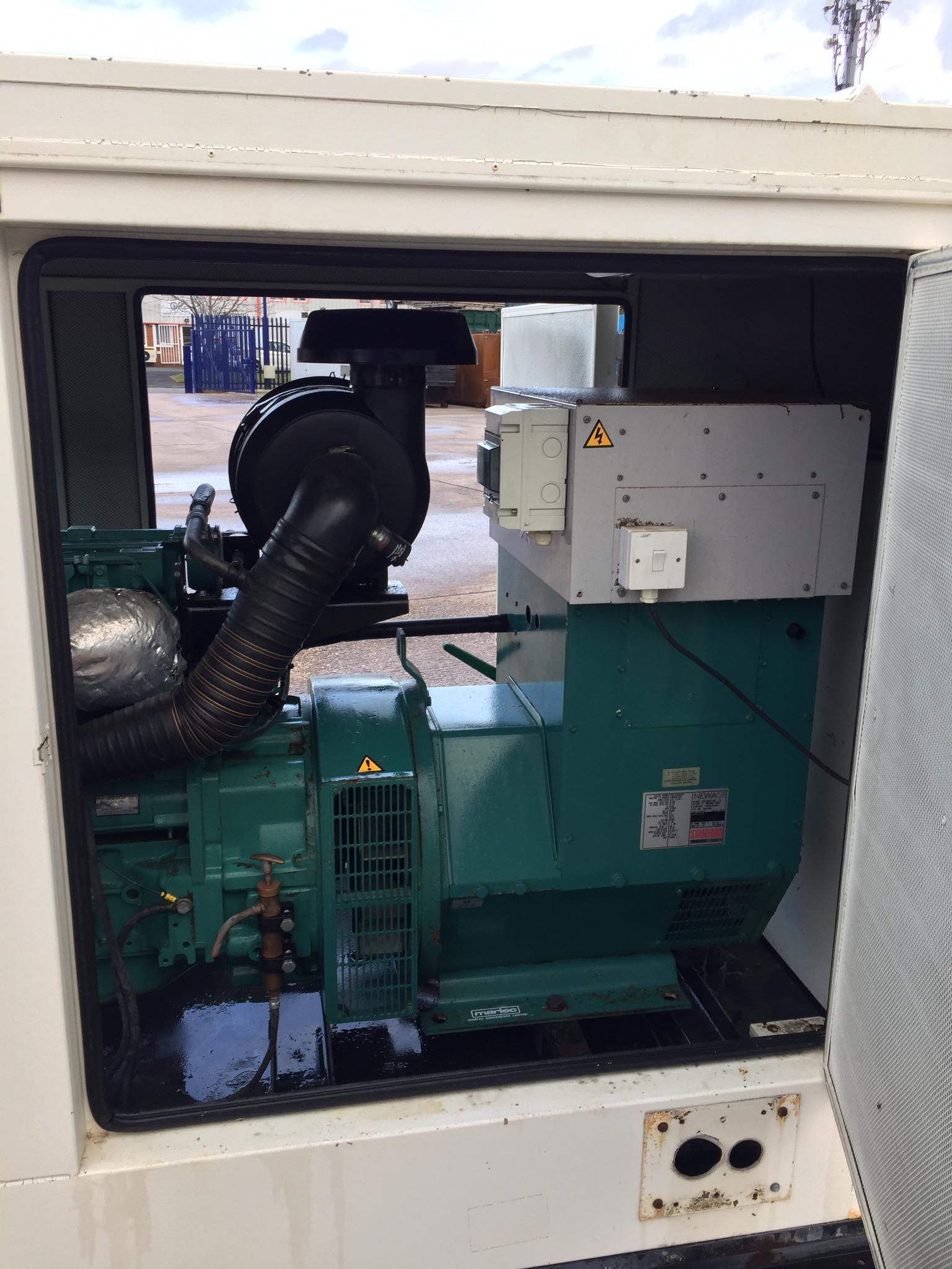 150KVA Marlec Volvo used generator