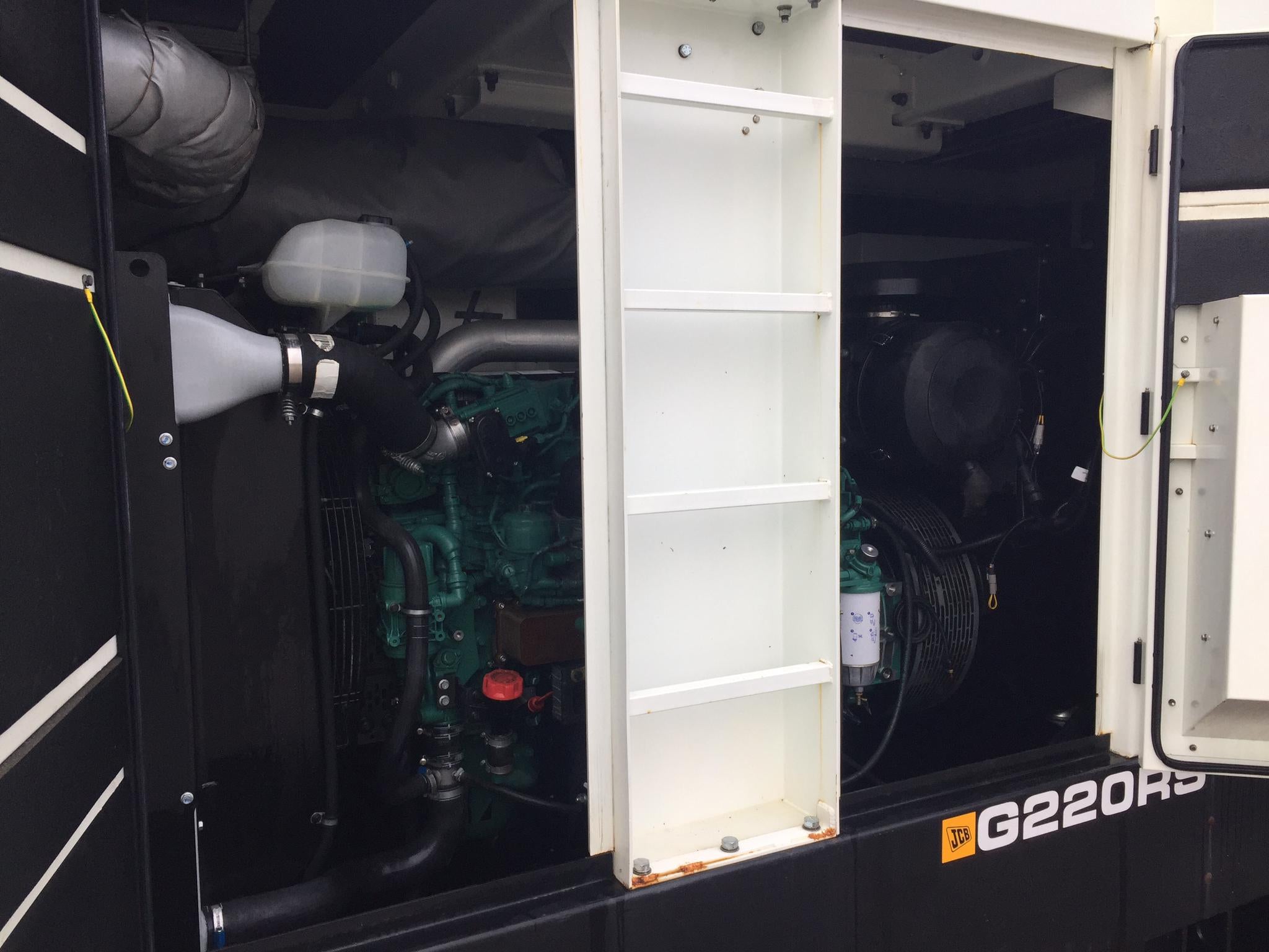 200KVA JCB Volvo used generator