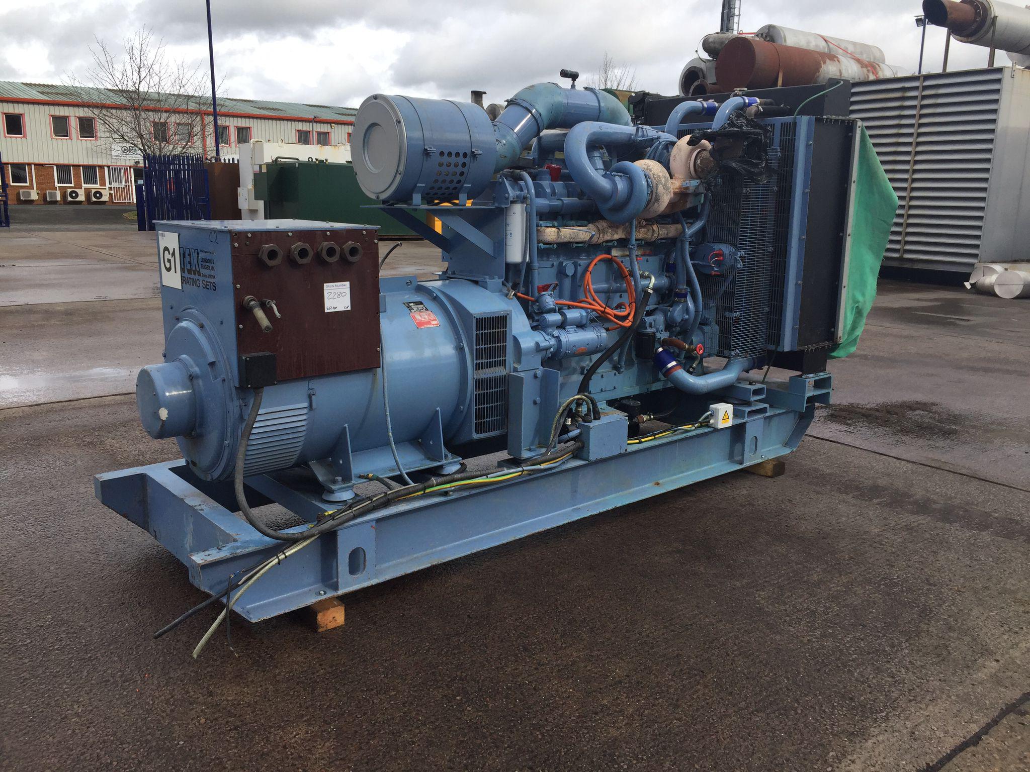 455KVA Intex Cummins used generator