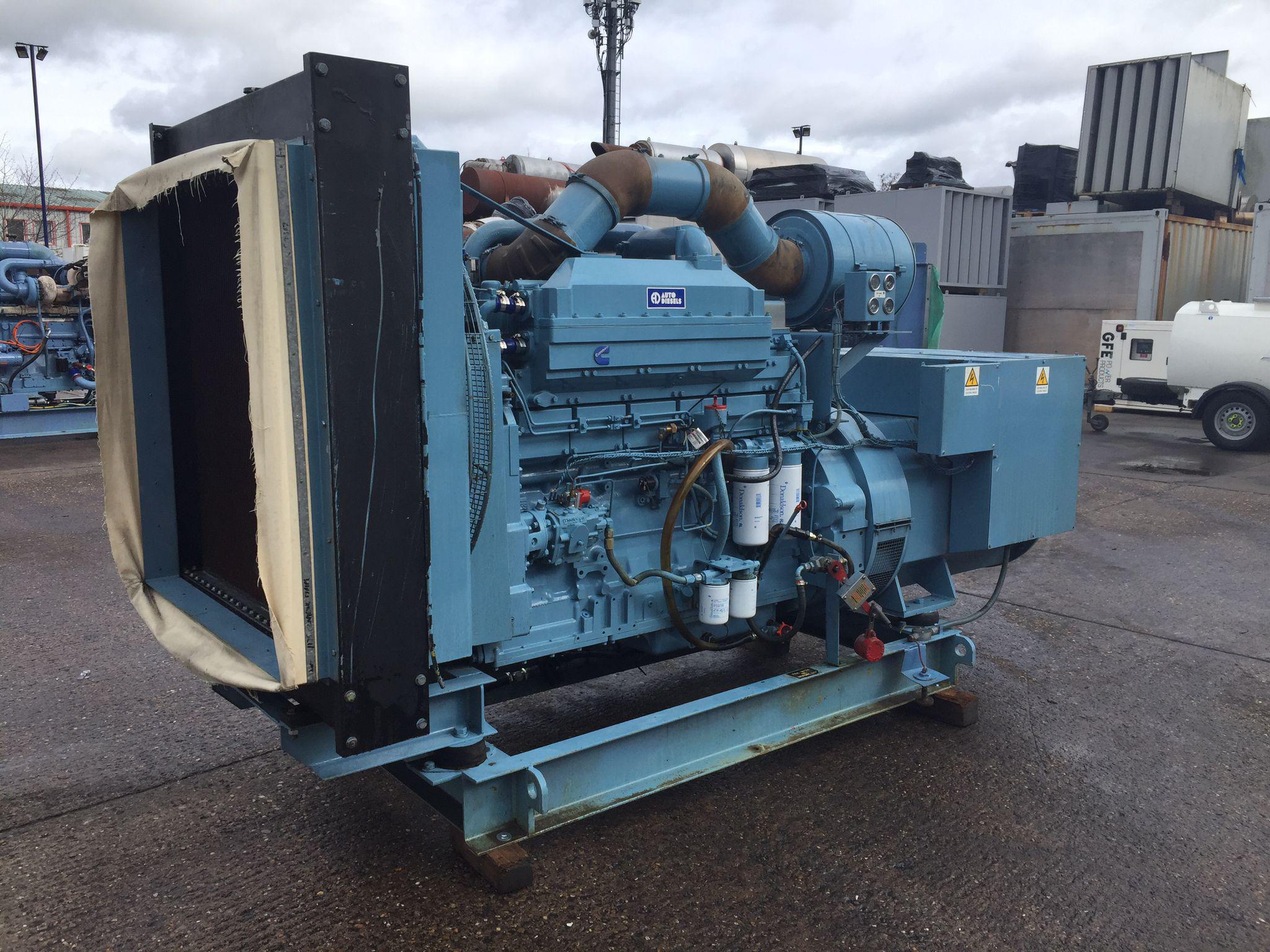 455KVA Auto Diesels Cummins used generator