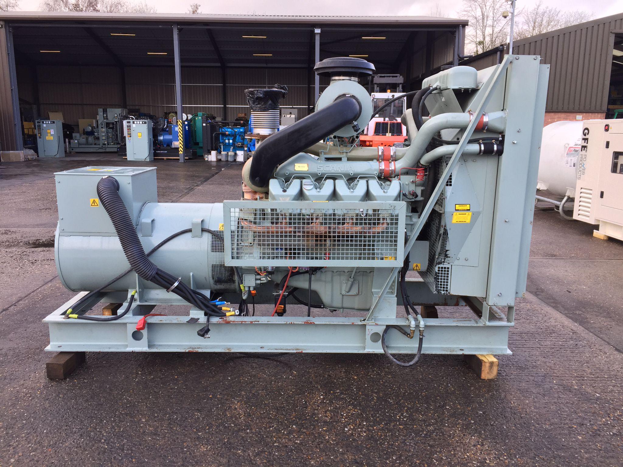 500KVA Puma Scania used generator