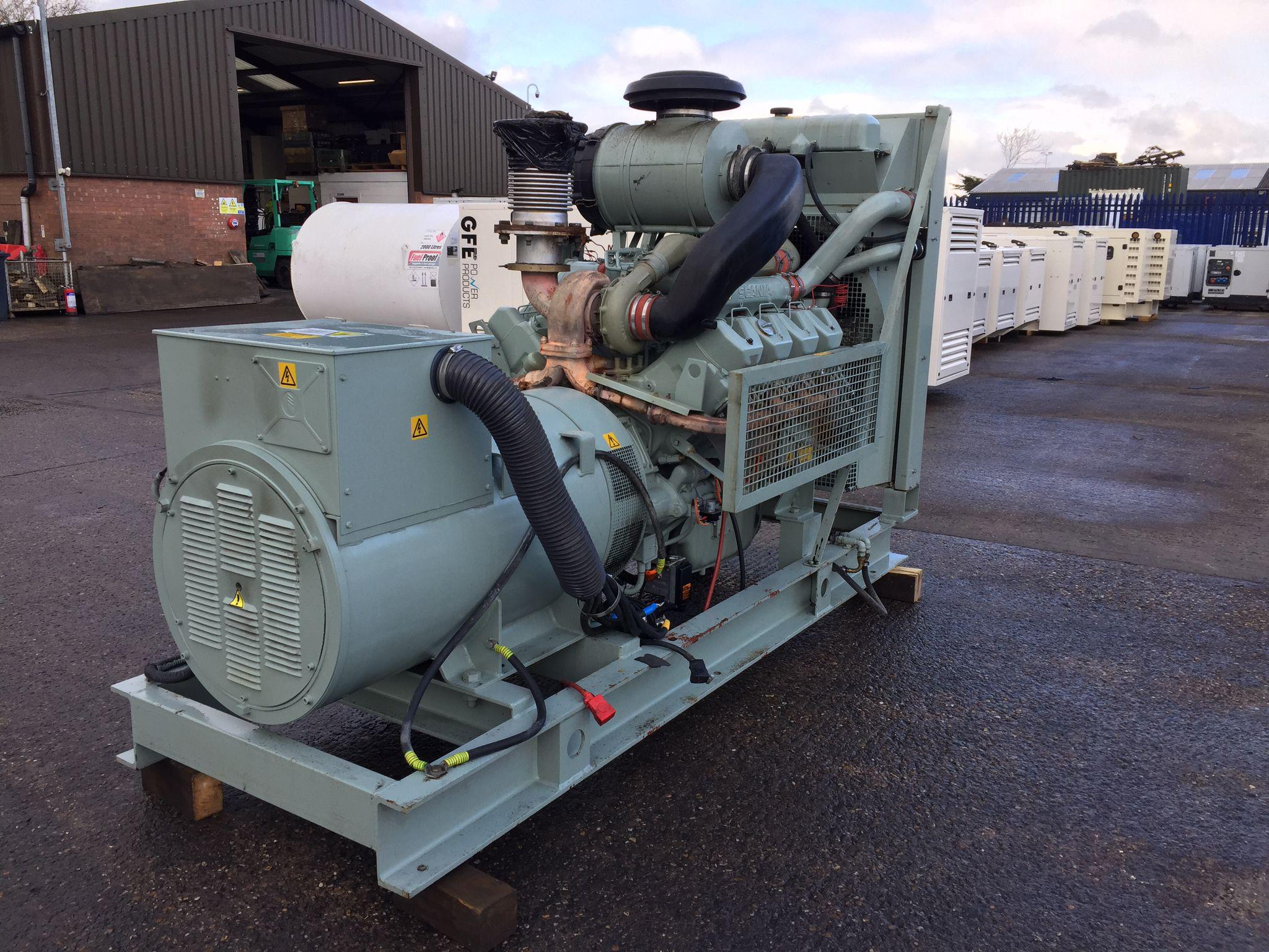 500KVA Puma Scania used generator