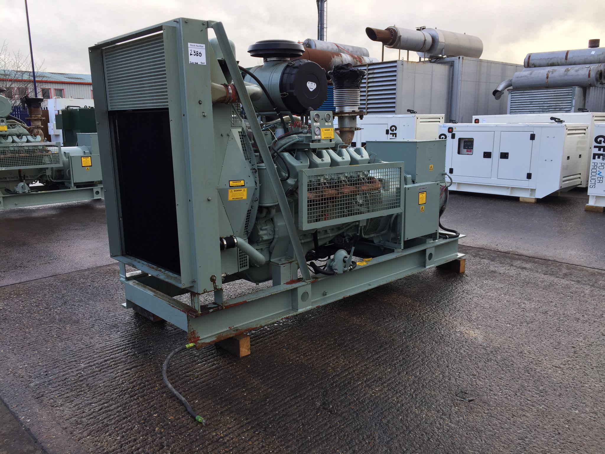 500KVA Puma Scania used generator