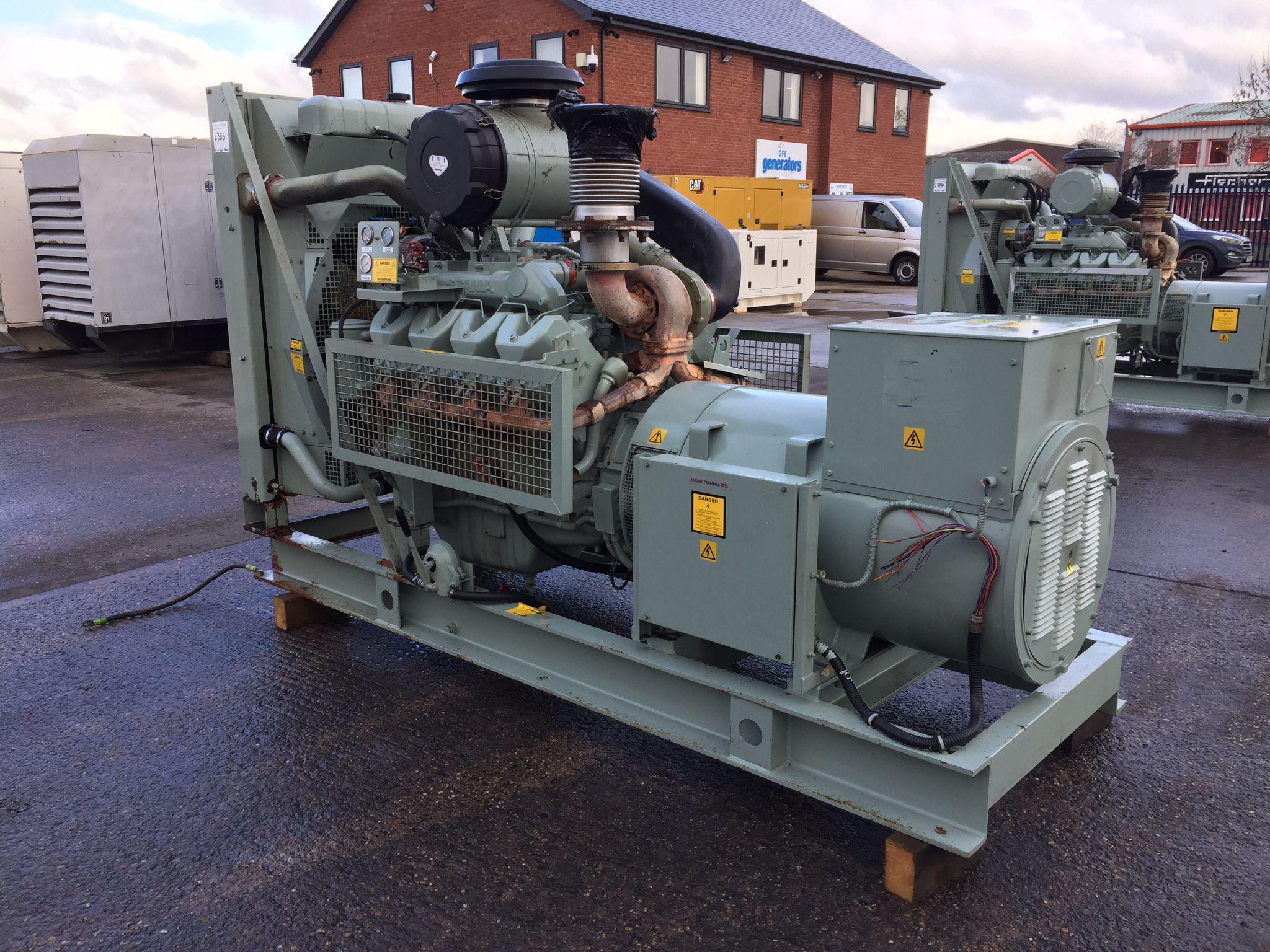 500KVA Puma Scania used generator