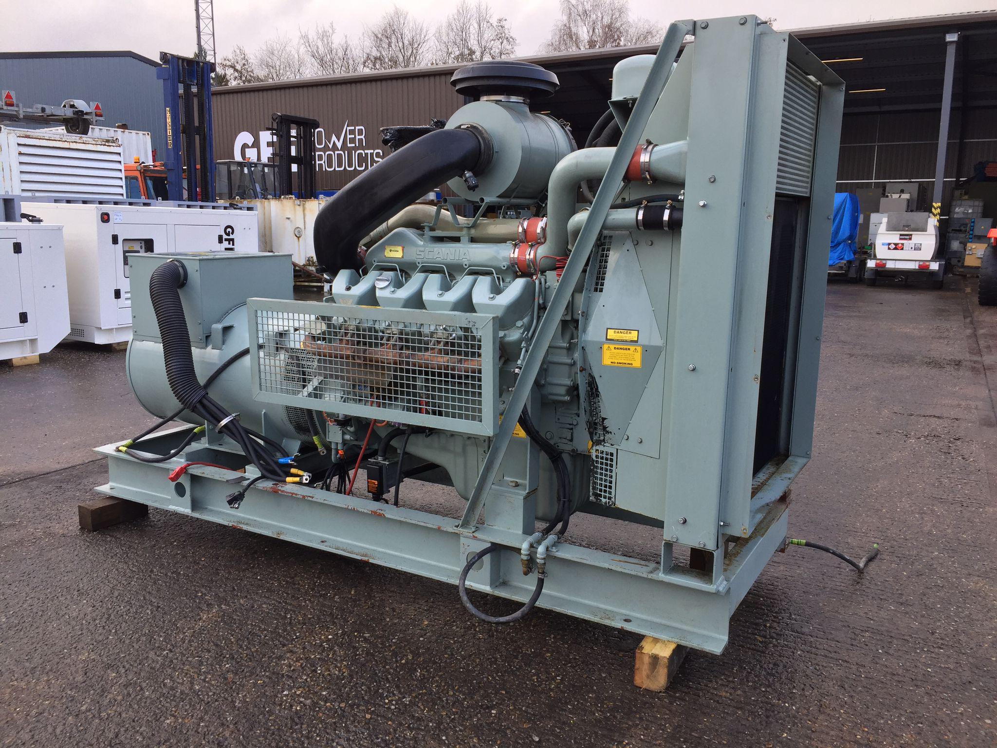 500KVA Puma Scania used generator