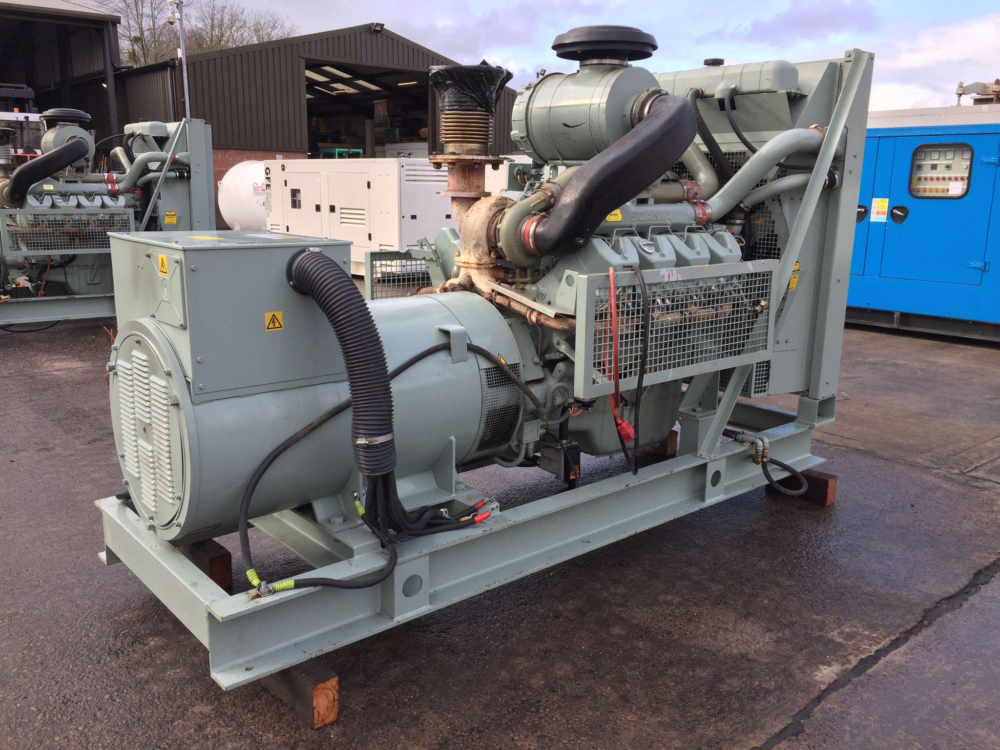 500KVA Puma Scania used generator