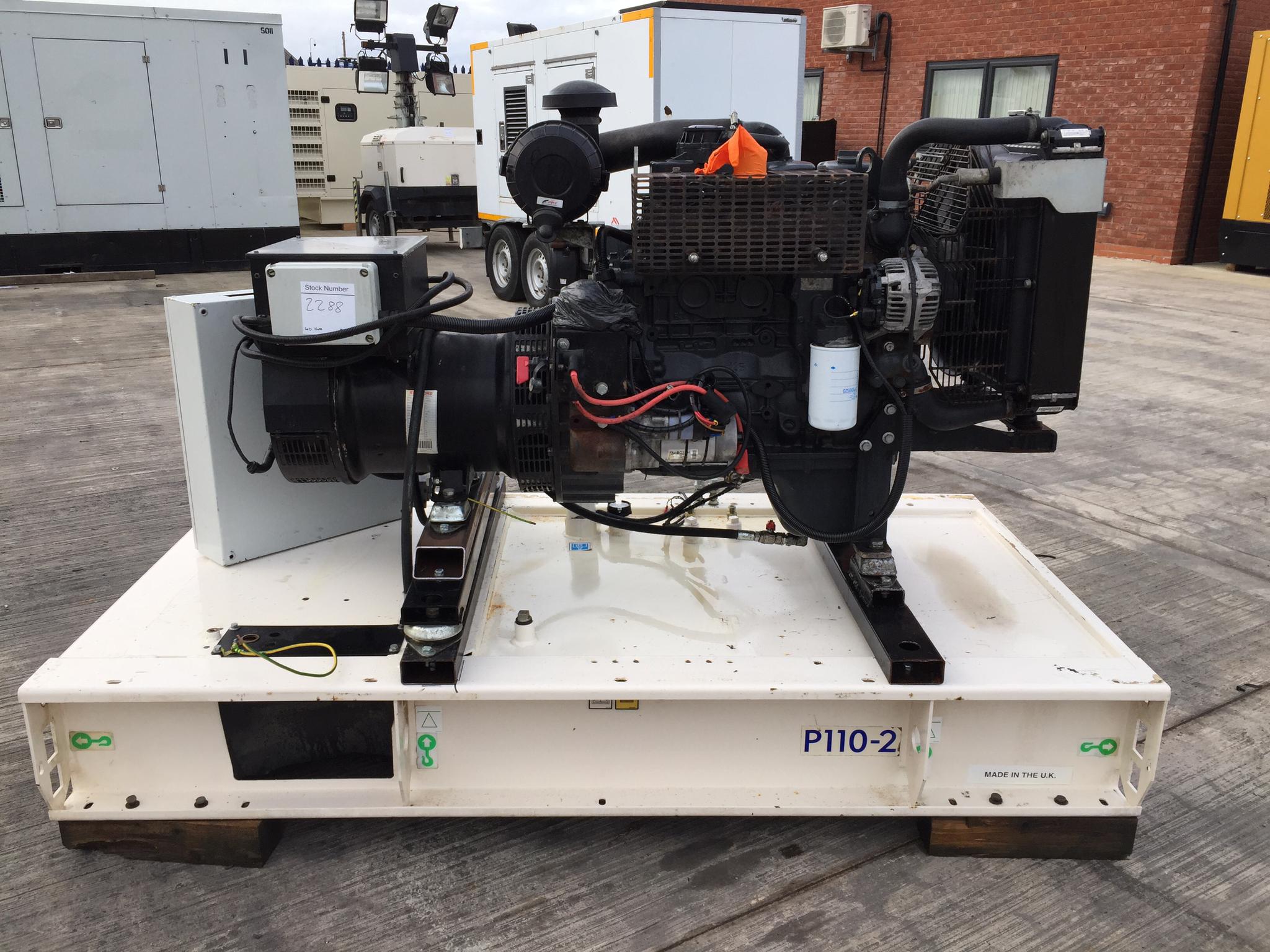 40KVA FG Wilson Iveco used generator