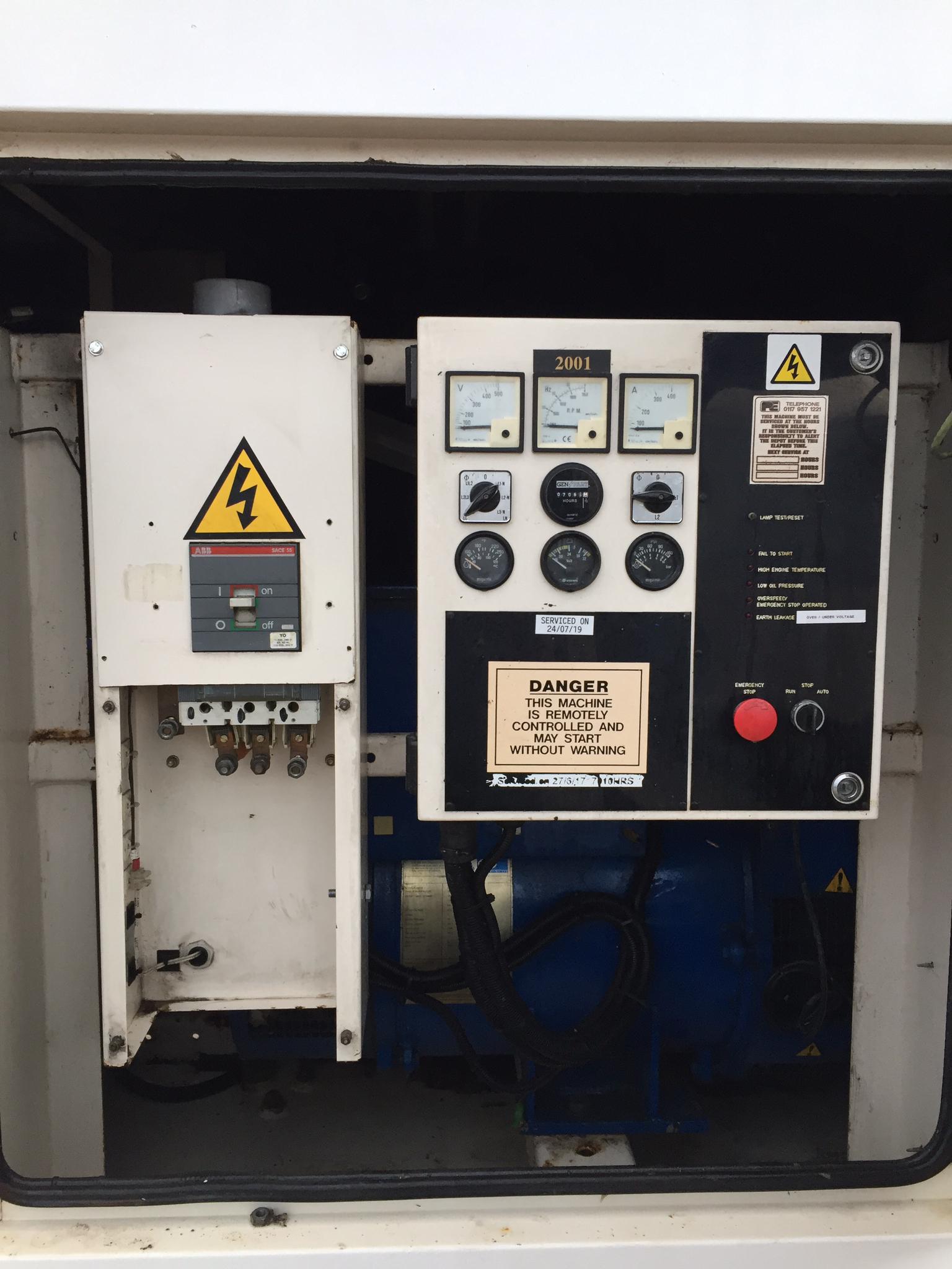 200KVA FG Wilson Perkins used generator
