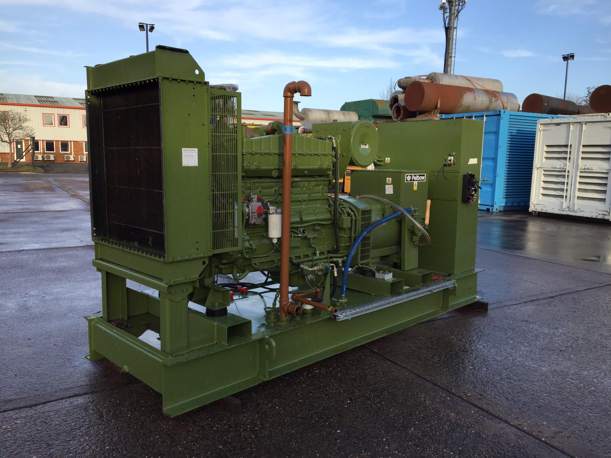 316KVA Petbow Cummins used generator