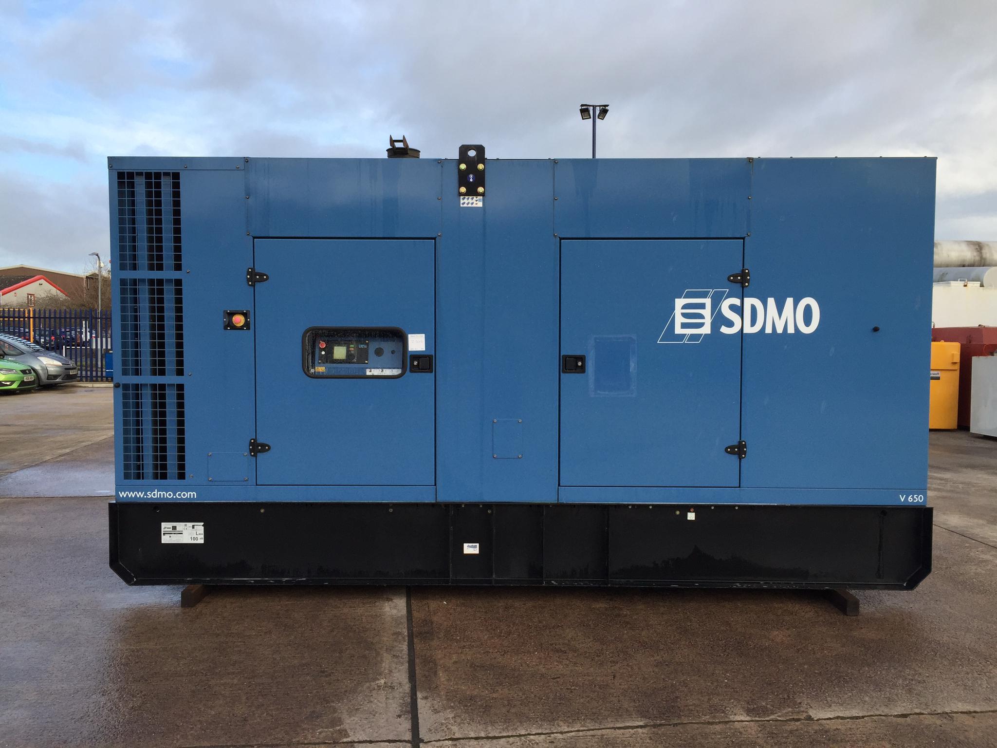 650KVA SDMO Volvo used generator