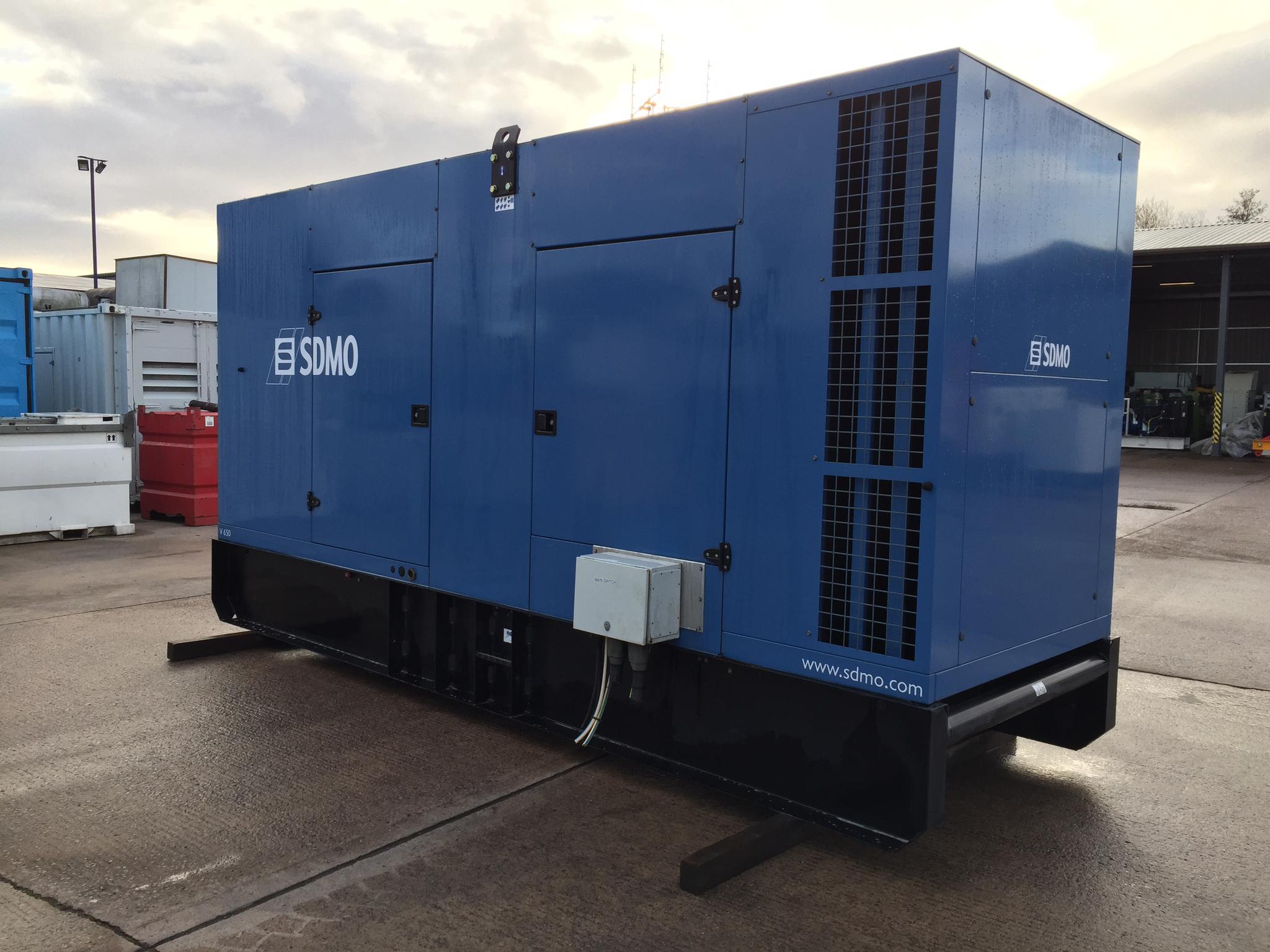 650KVA SDMO Volvo used generator
