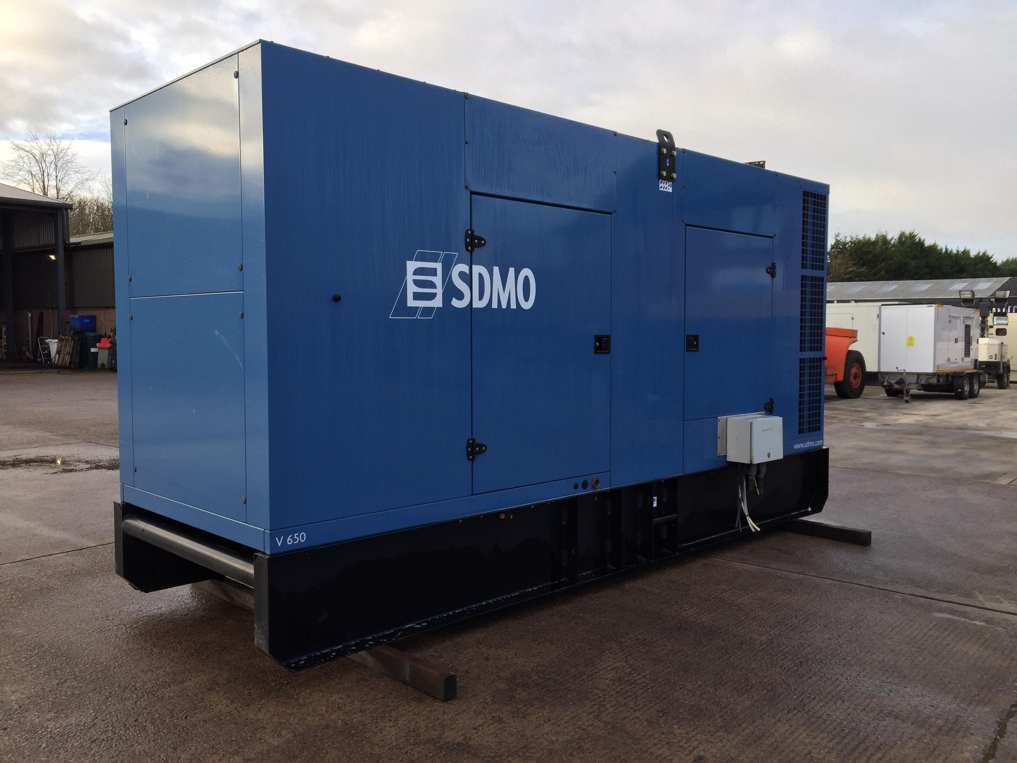 650KVA SDMO Volvo used generator