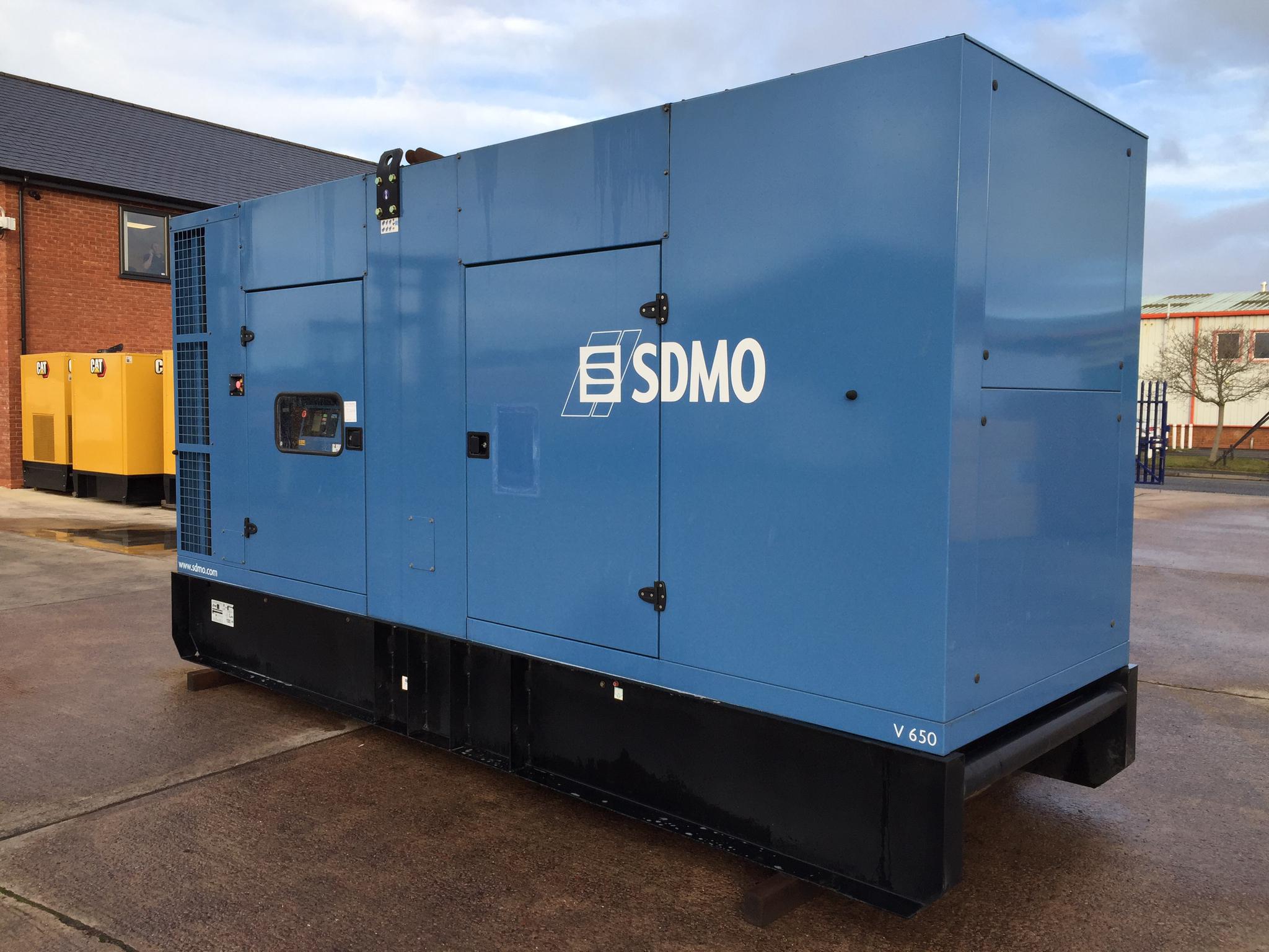 650KVA SDMO Volvo used generator