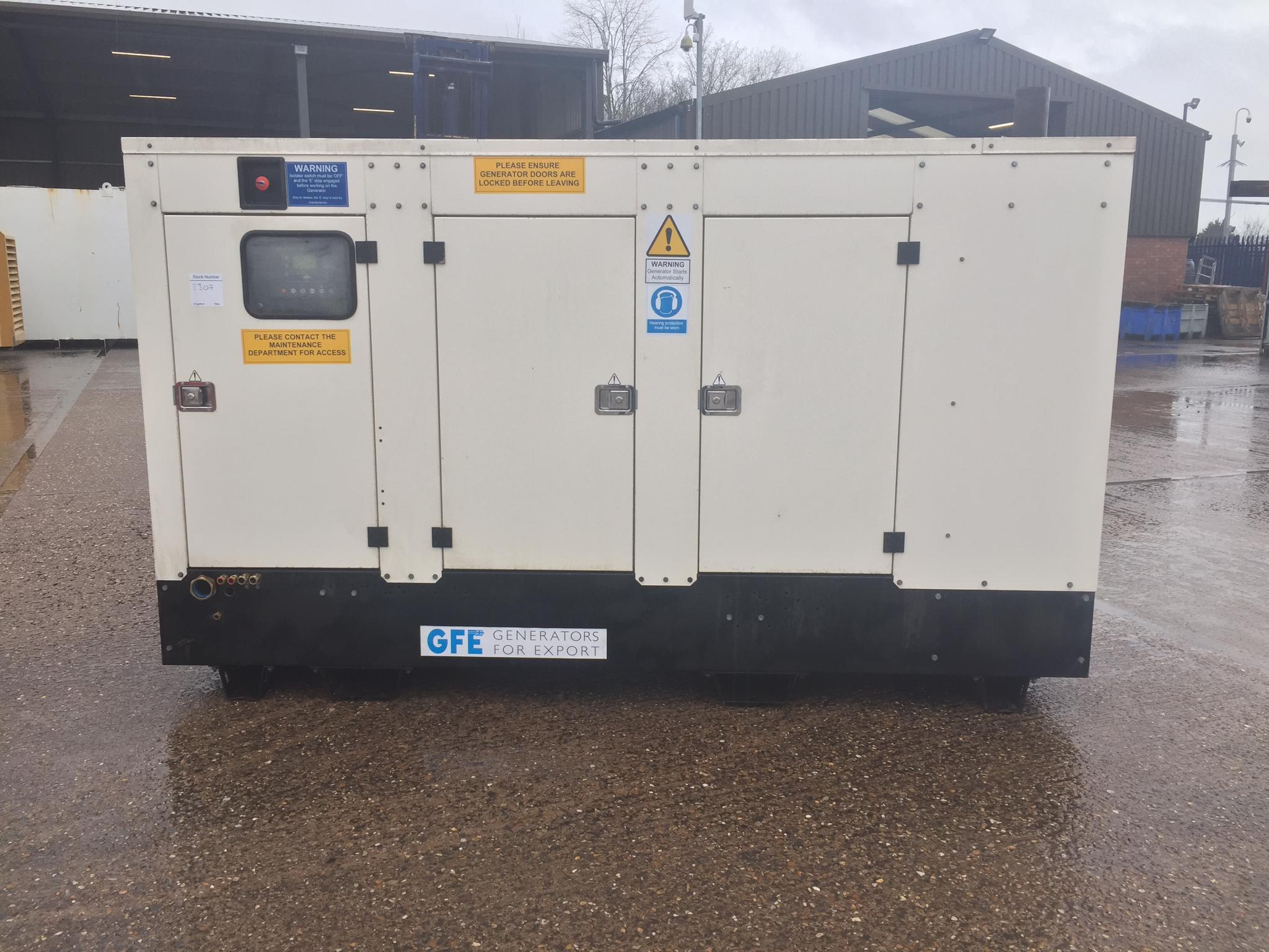 200KVA Bruno John Deere used generator