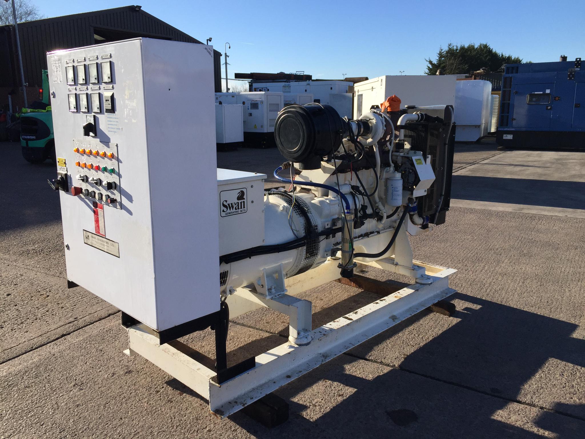 100KVA Swan Cummins used generator