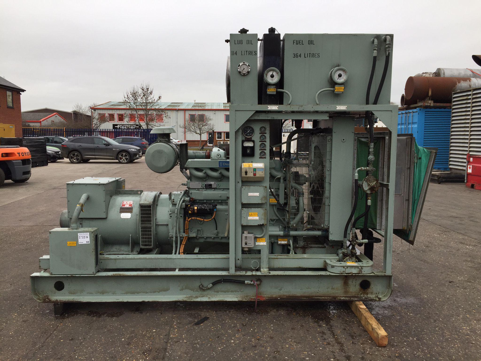 145KVA Broadcrown Rolls Royce Perkins used generator