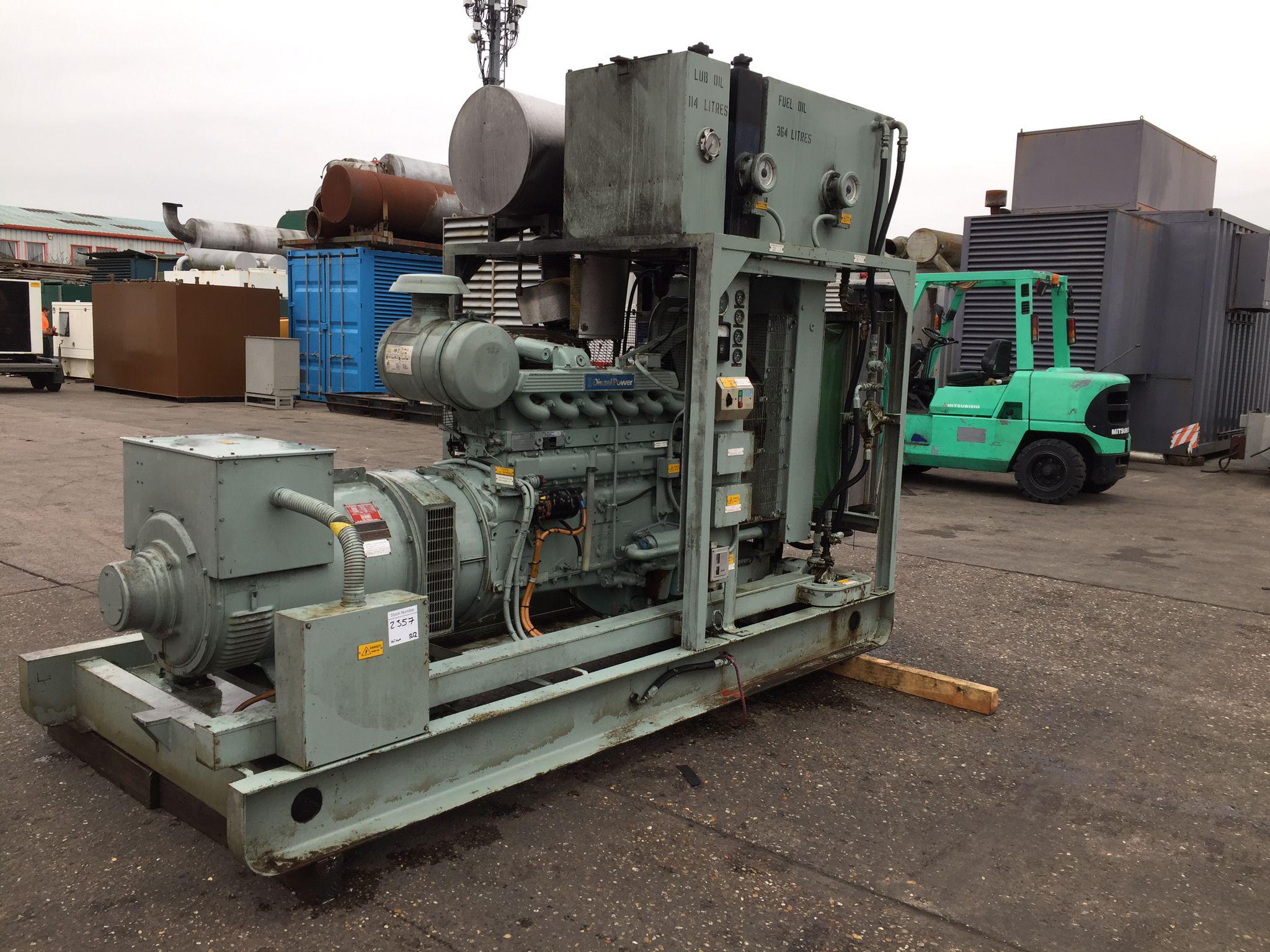 145KVA Broadcrown Rolls Royce Perkins used generator