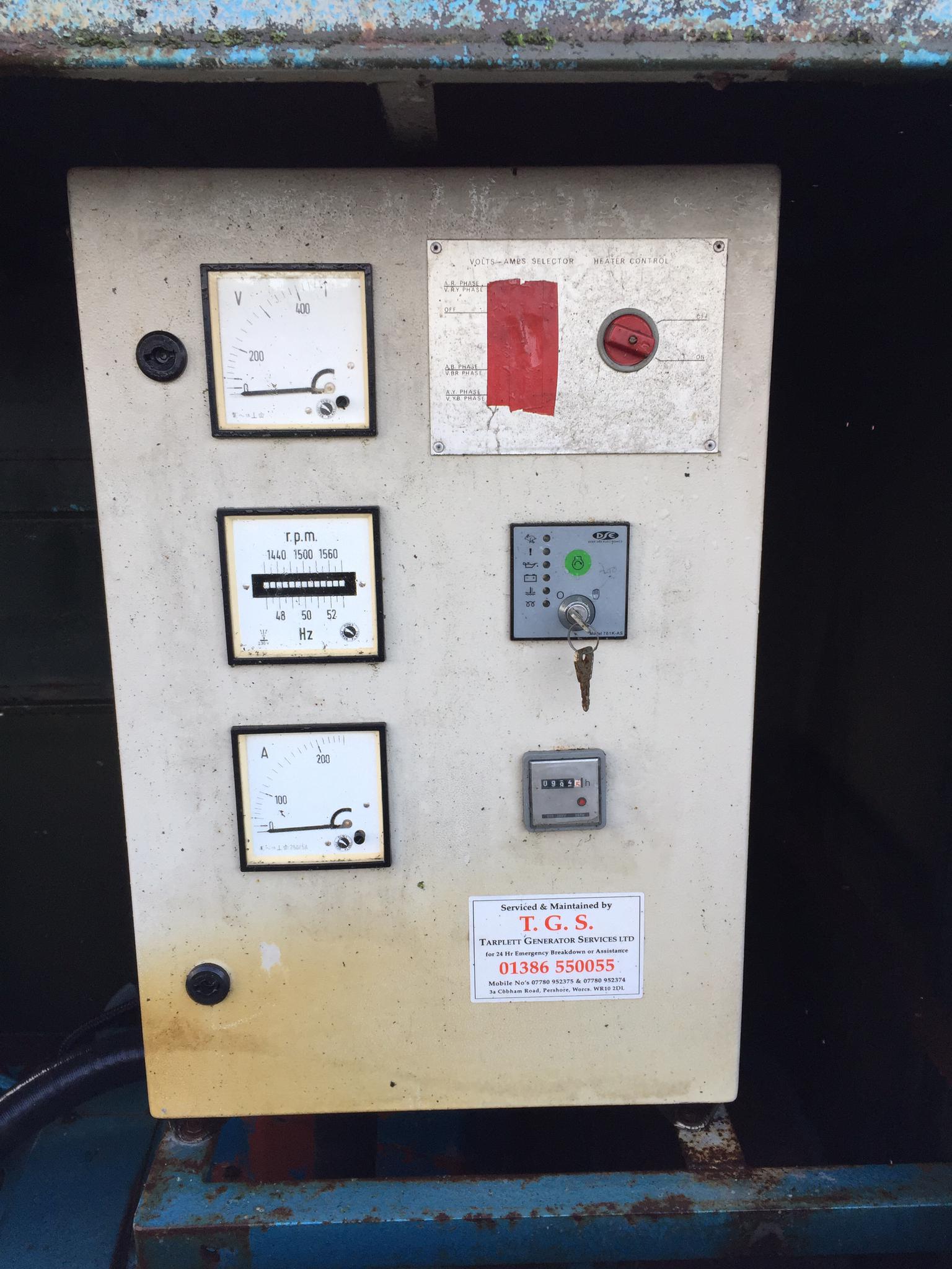 120KVA Puma Dorman used generator