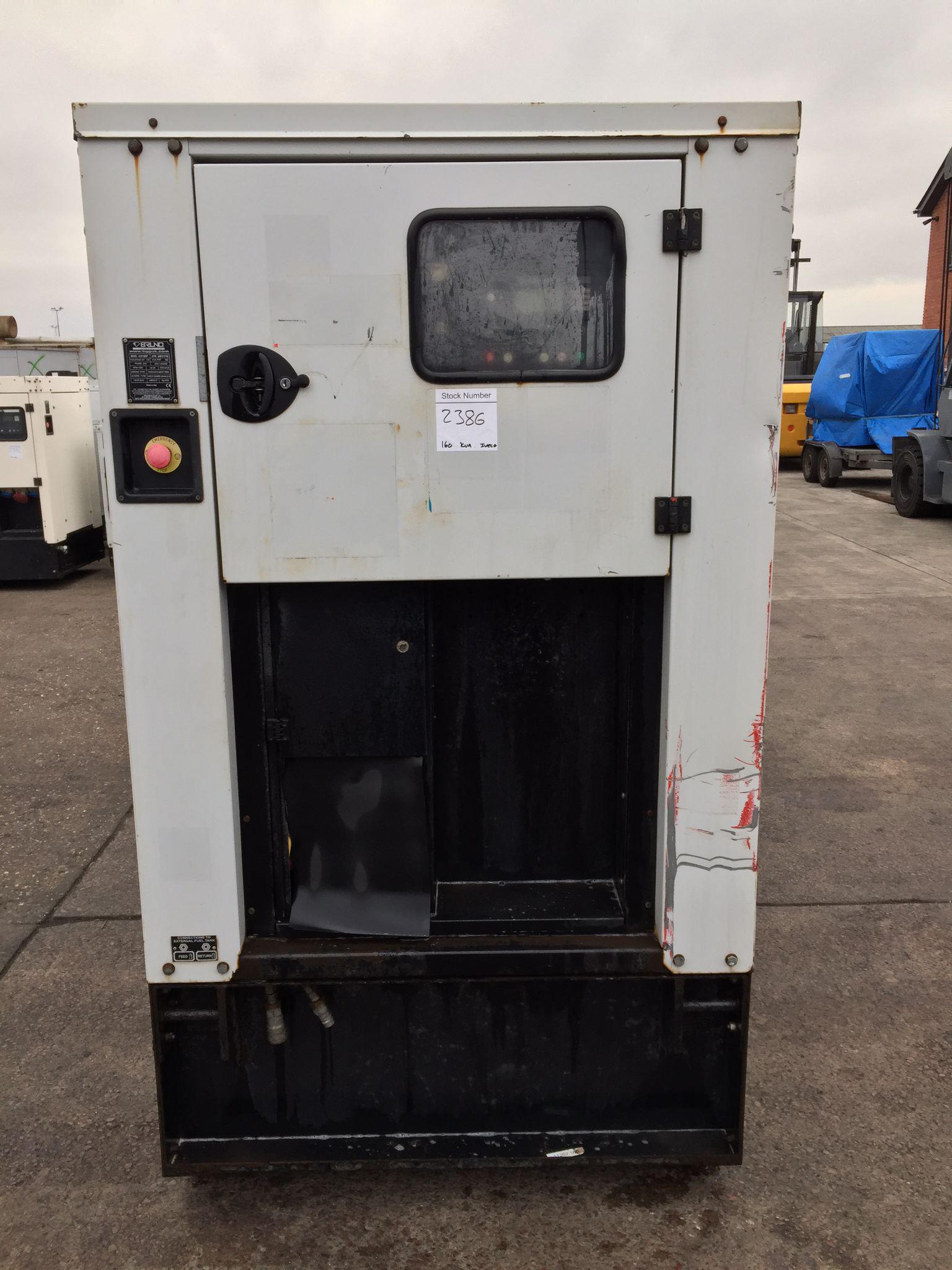 160KVA Bruno Iveco used generator