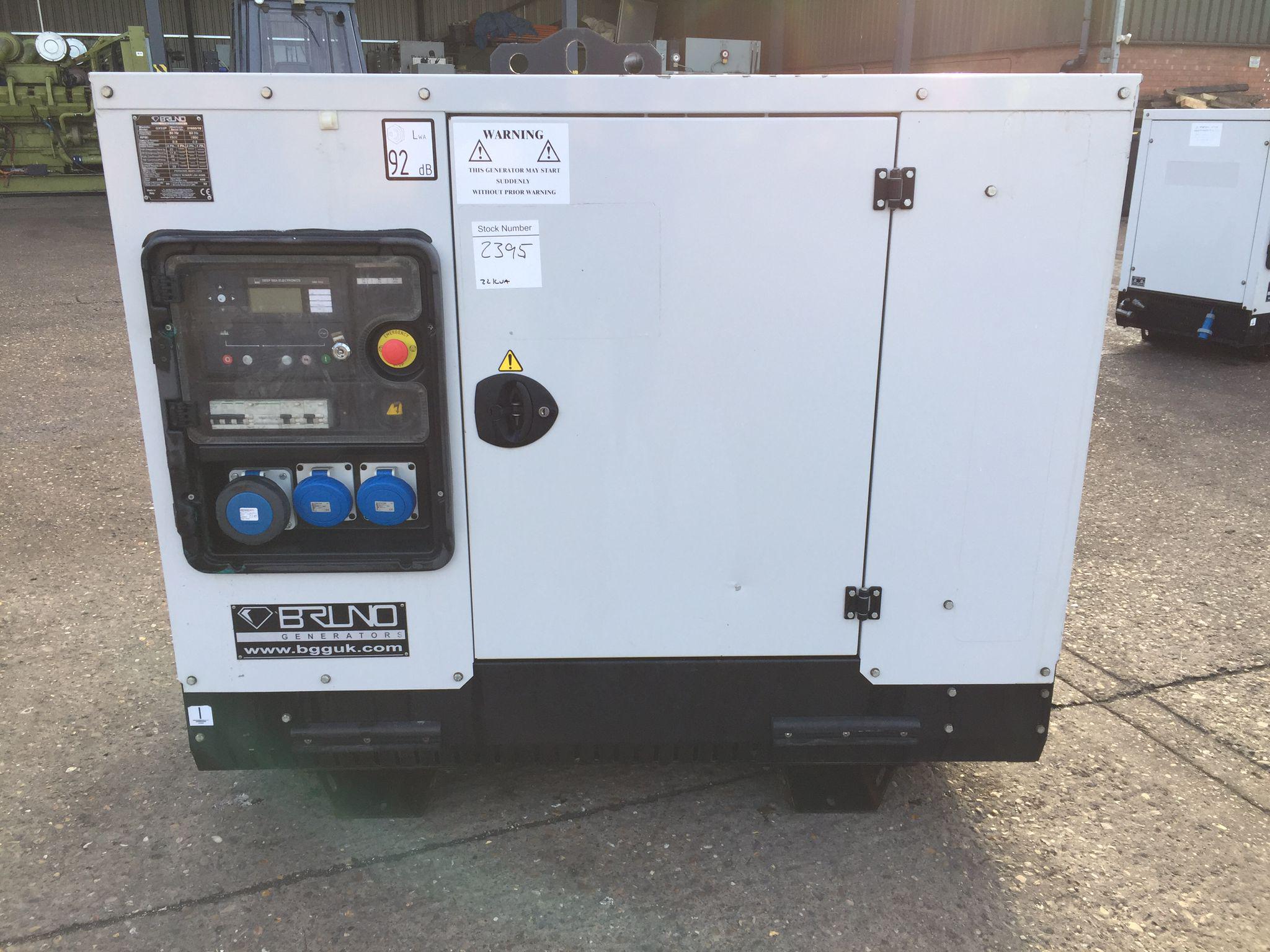 20KVA Bruno Perkins used generator