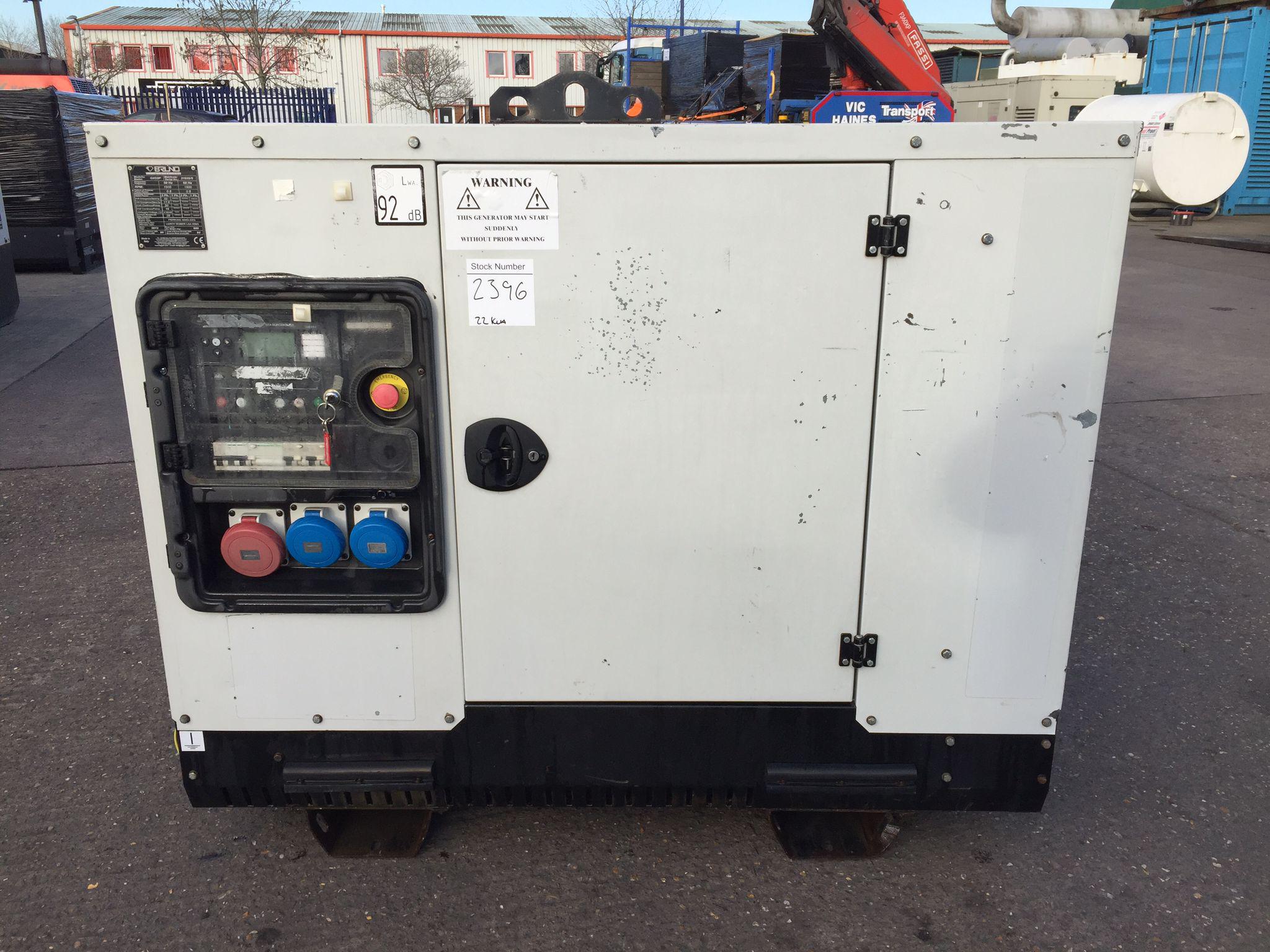 20KVA Bruno Perkins used generator