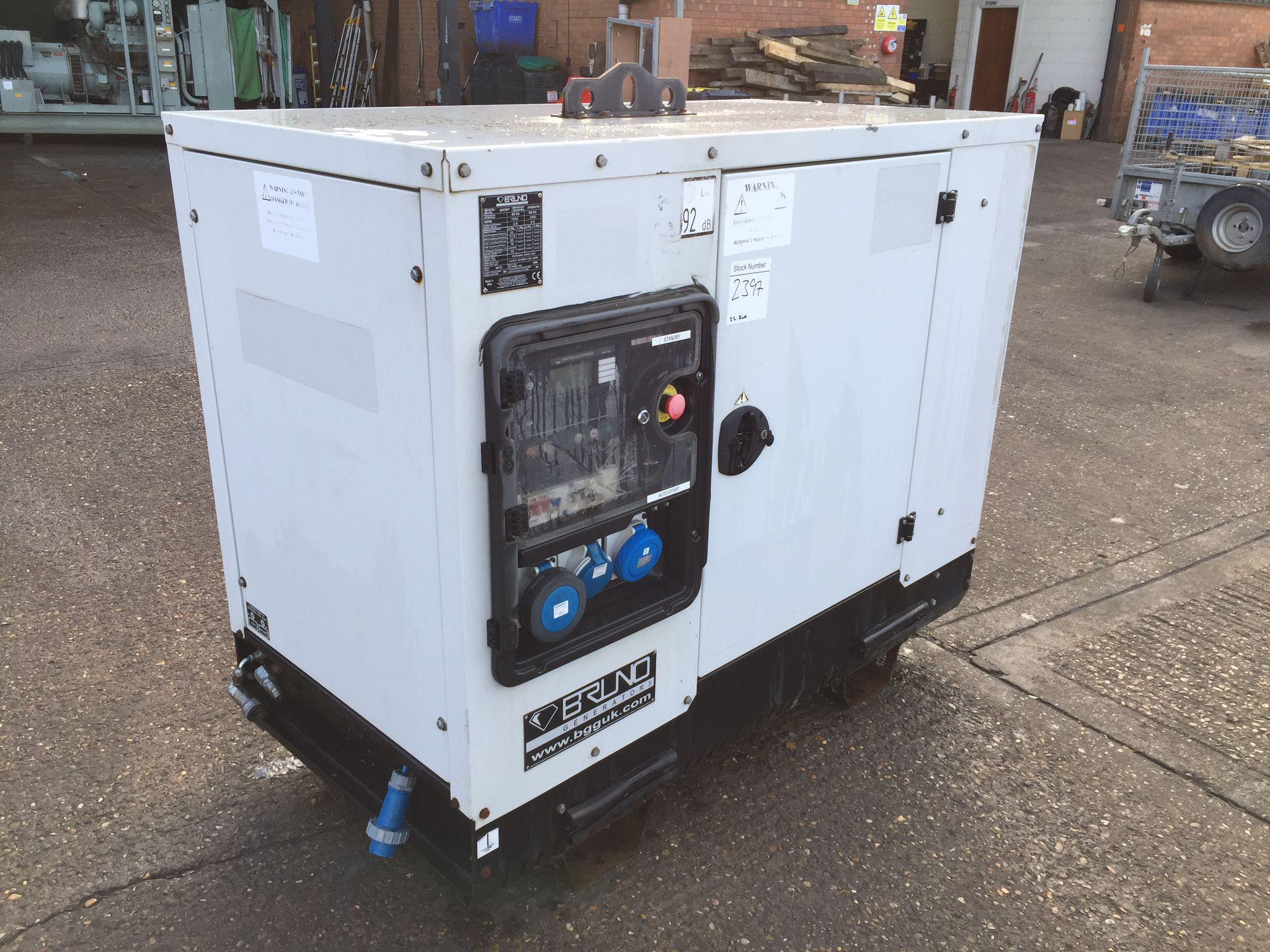 20KVA Bruno Perkins used generator